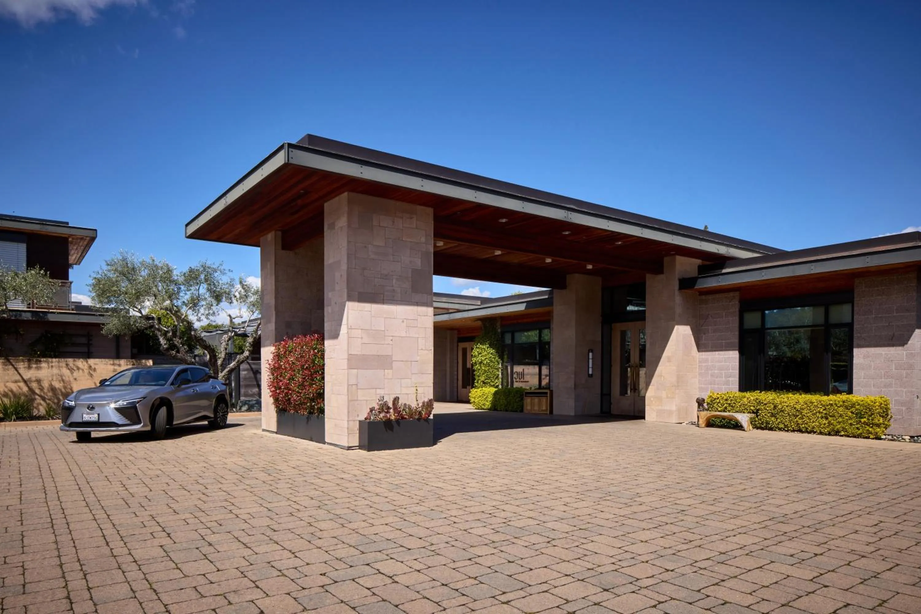 Property building in Bardessono Hotel and Spa