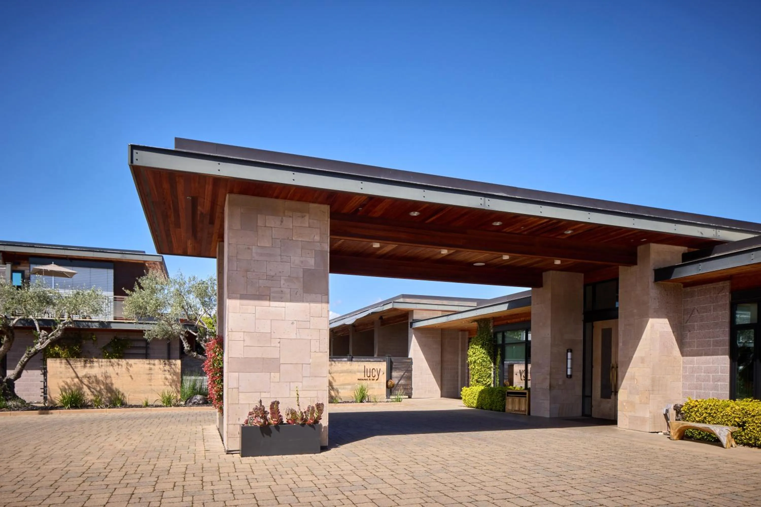 Property building in Bardessono Hotel and Spa