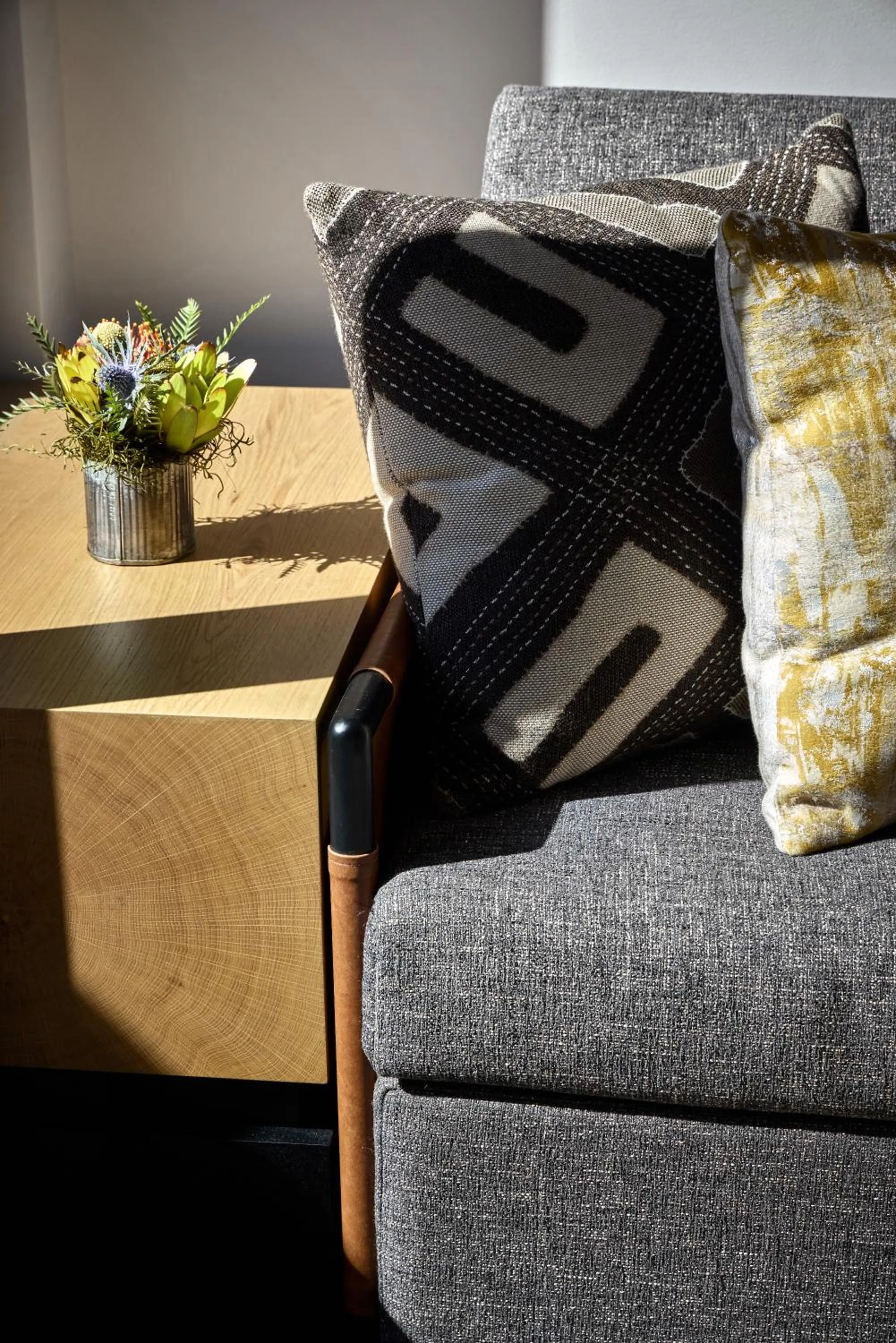 Decorative detail in Bardessono Hotel and Spa