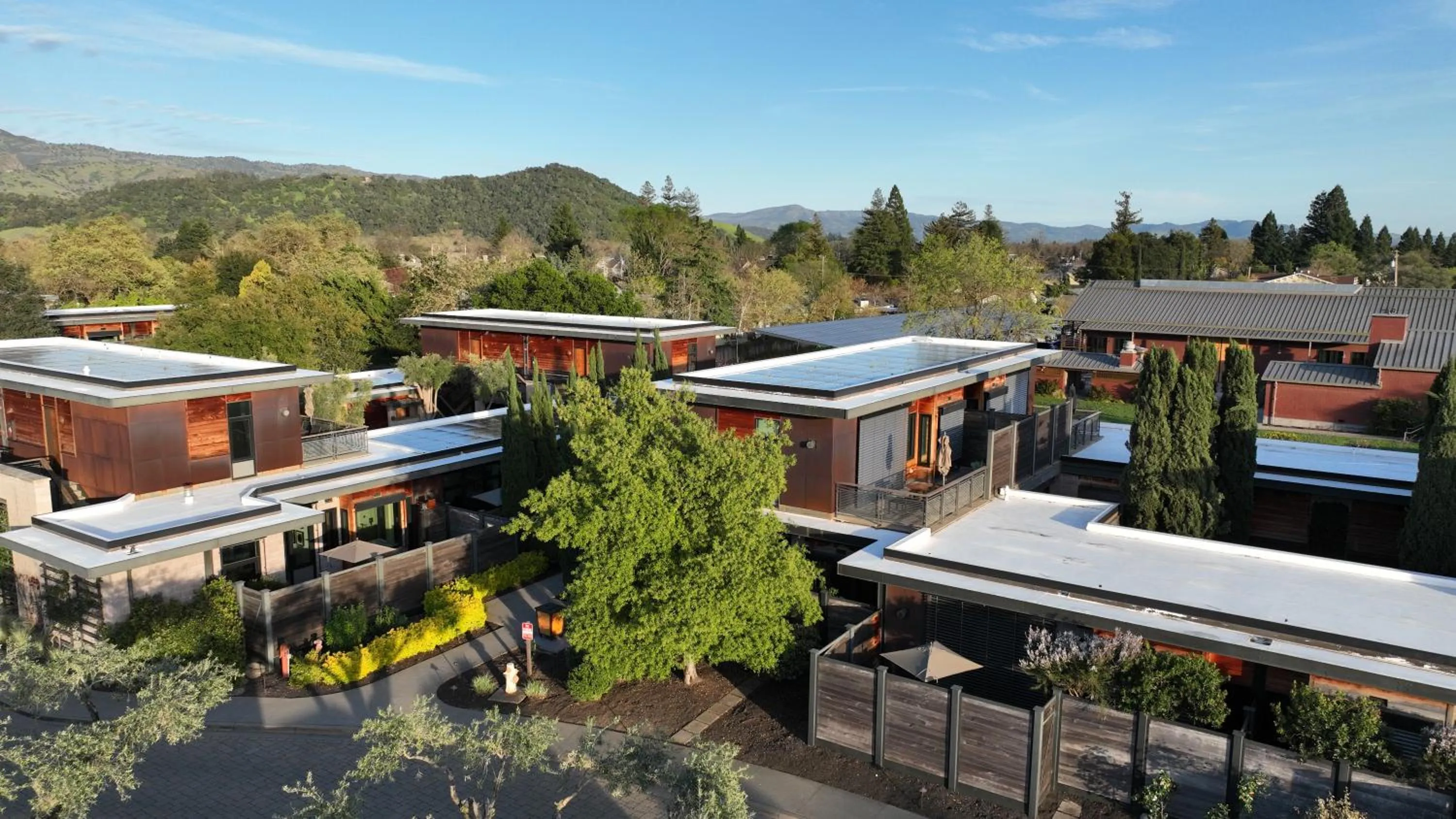 Property building in Bardessono Hotel and Spa