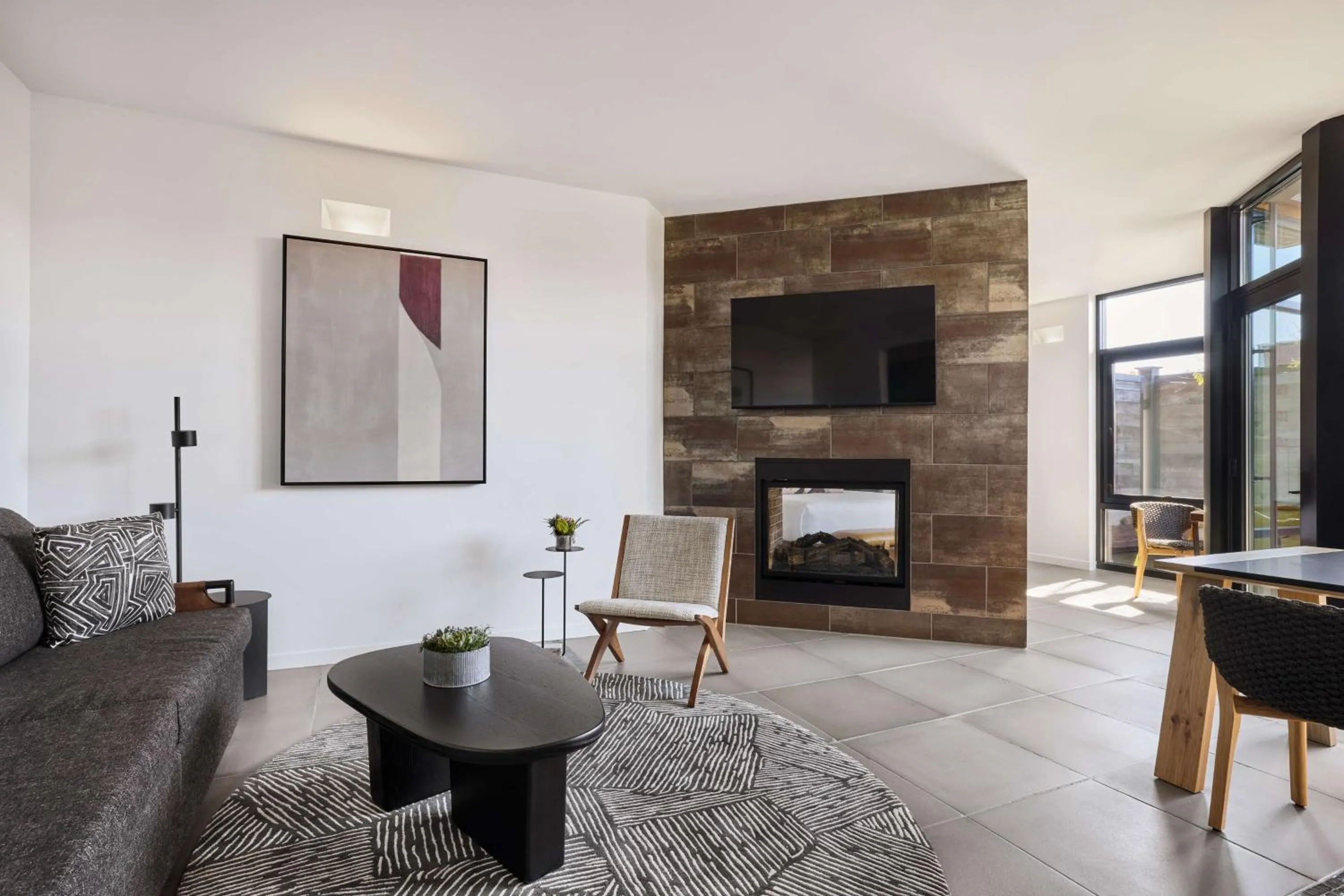 Living room in Bardessono Hotel and Spa