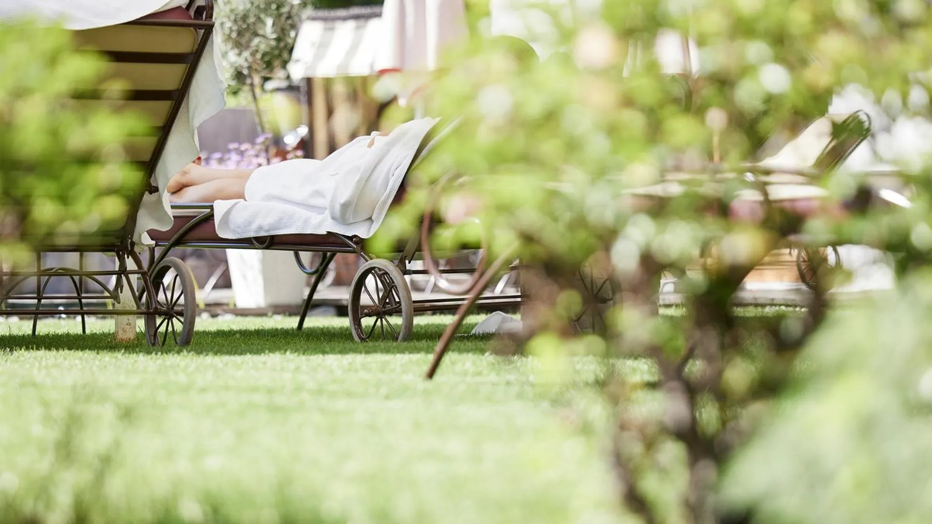 Garden in Der Brandstetterhof - Adults only