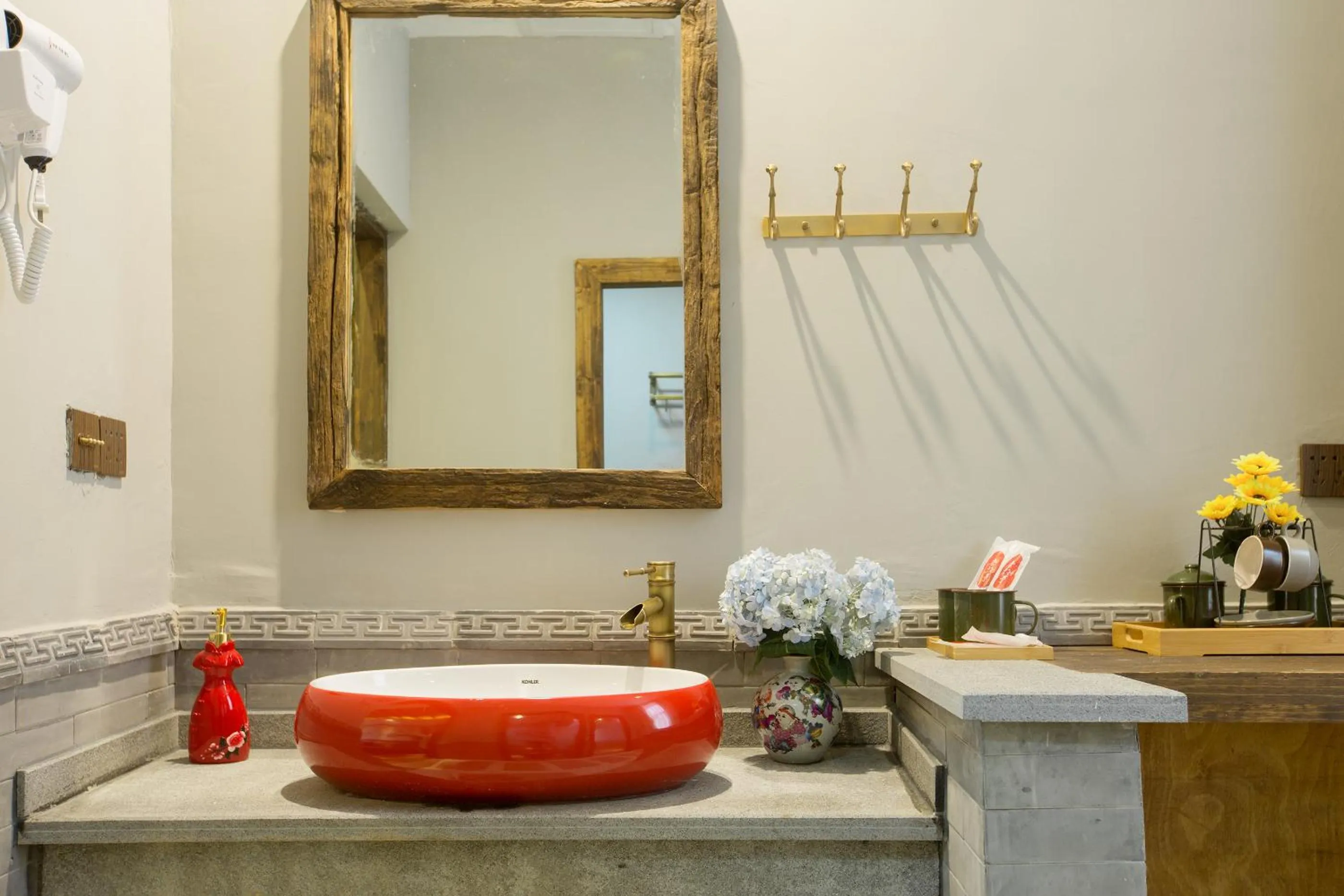 Decorative detail in Old Story Inn Lijiang Old Town