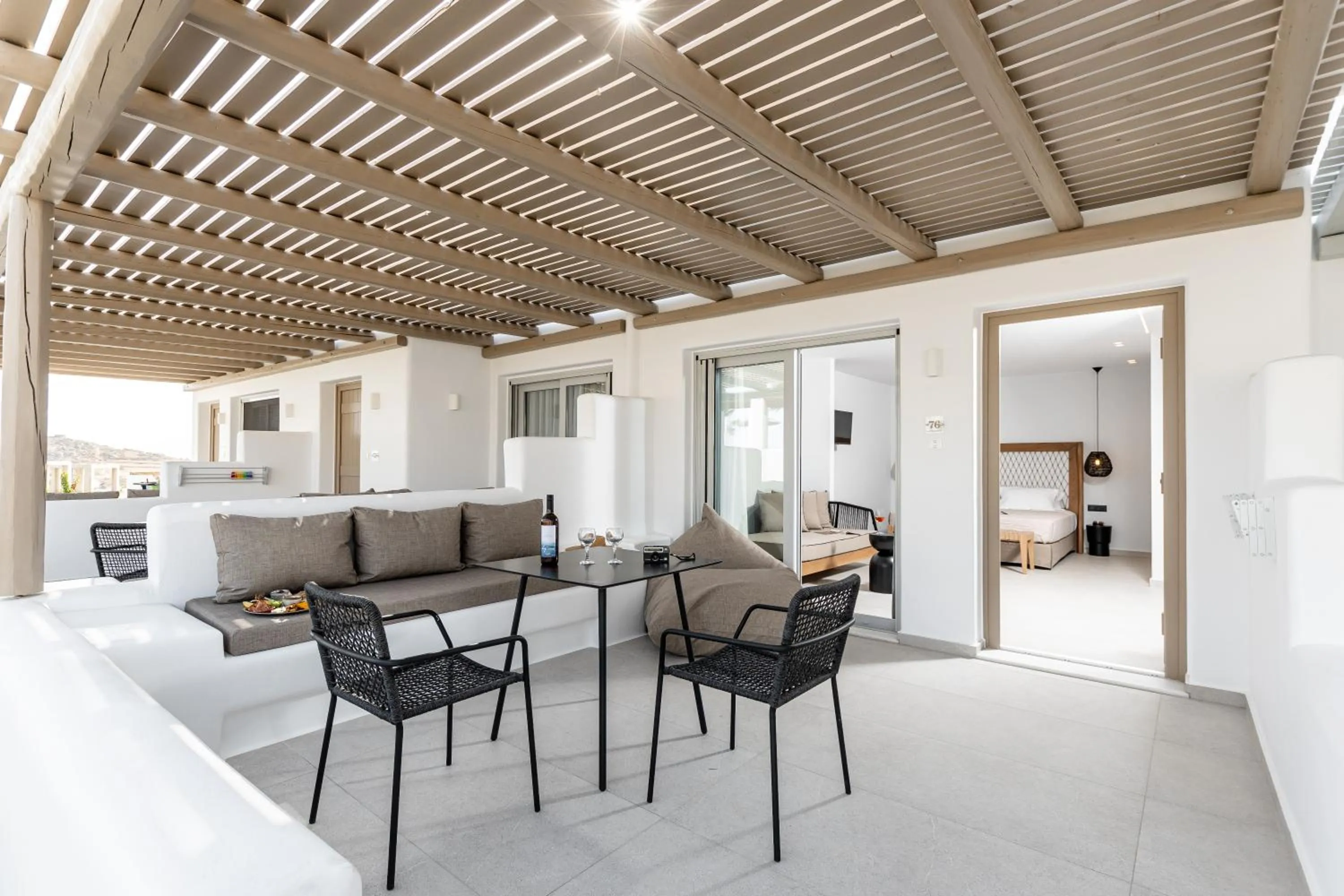 Balcony/Terrace in Lianos Village