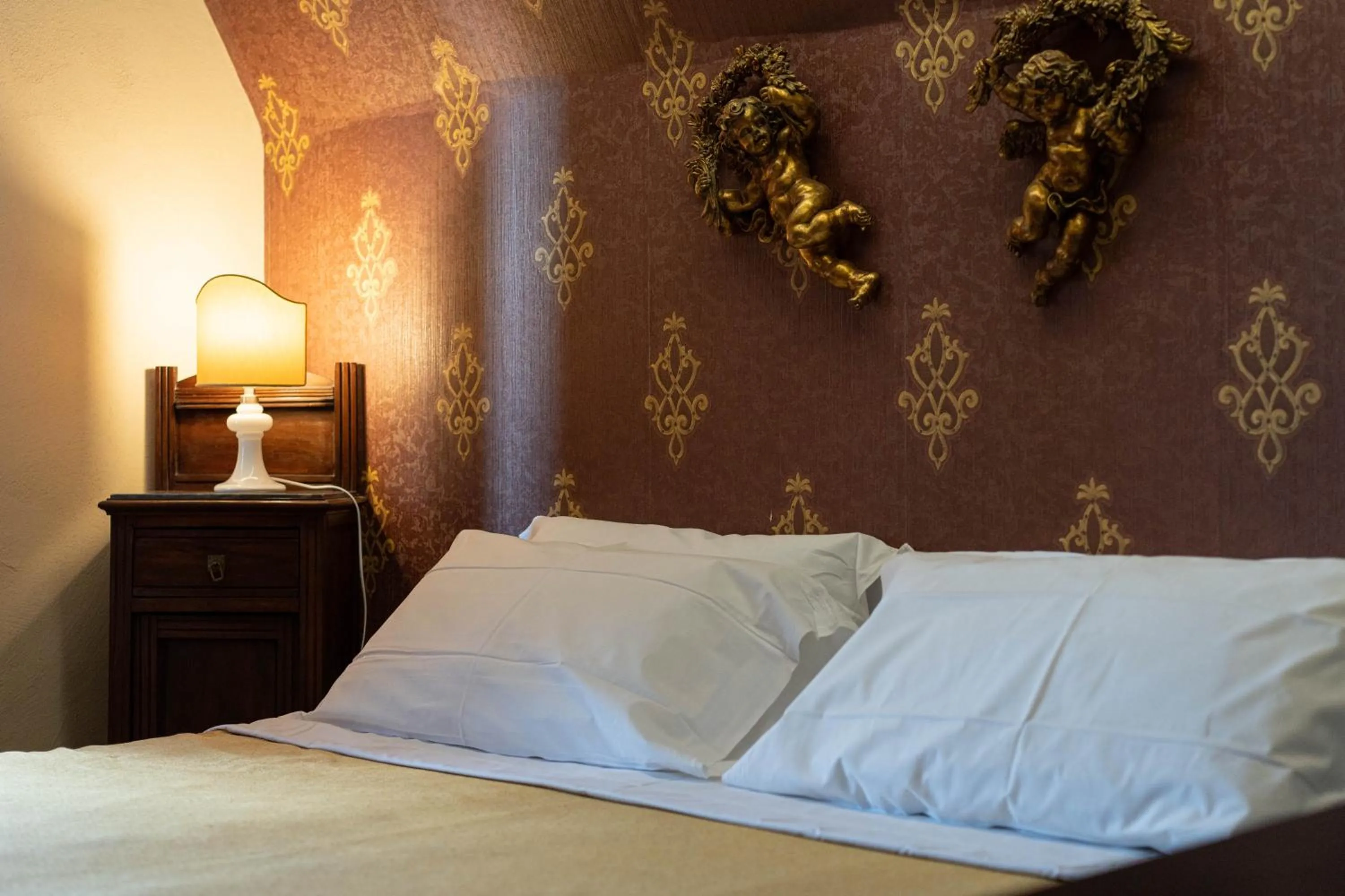 Bed in Hotel Villa Dorata