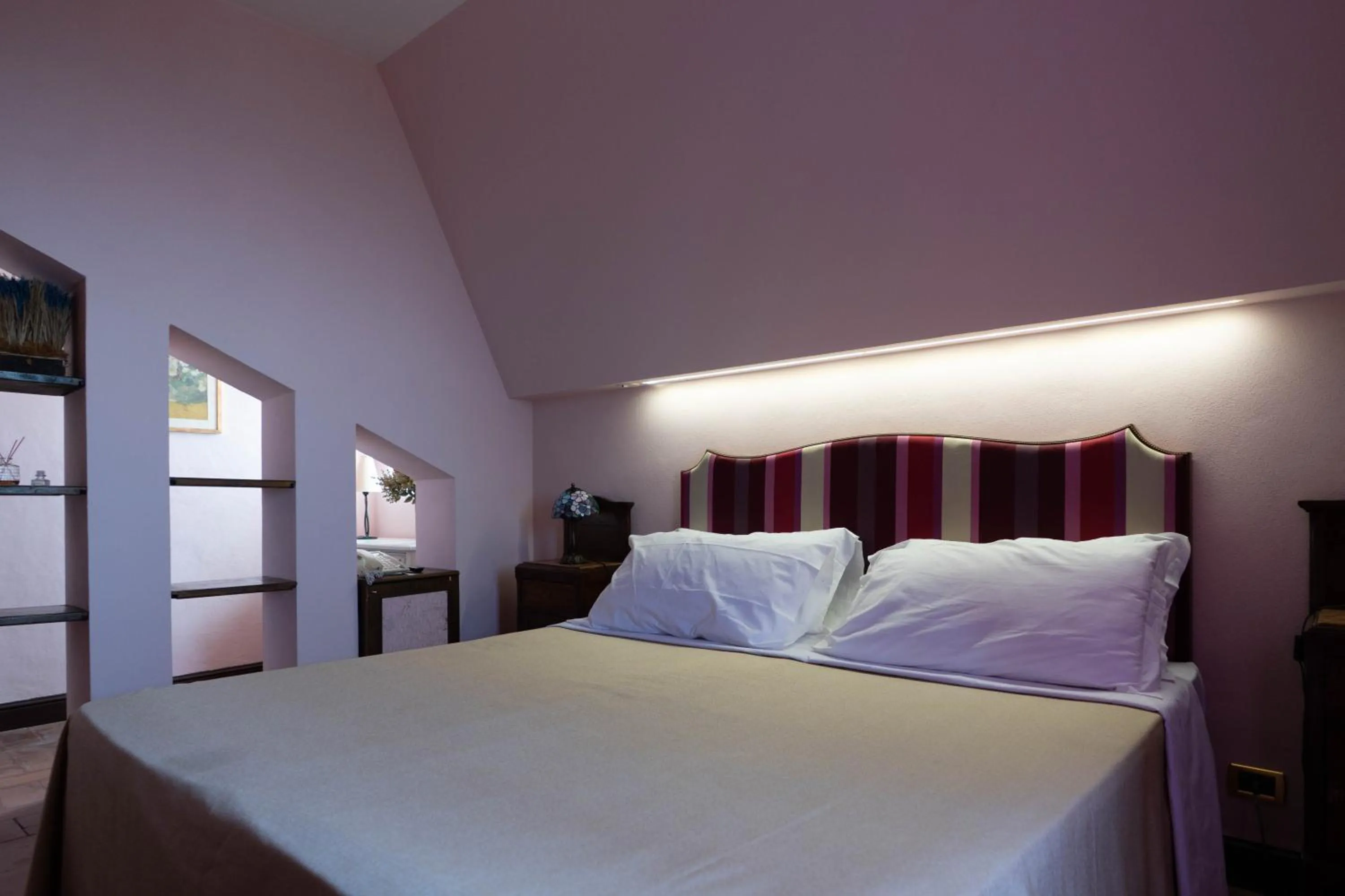 Bed in Hotel Villa Dorata