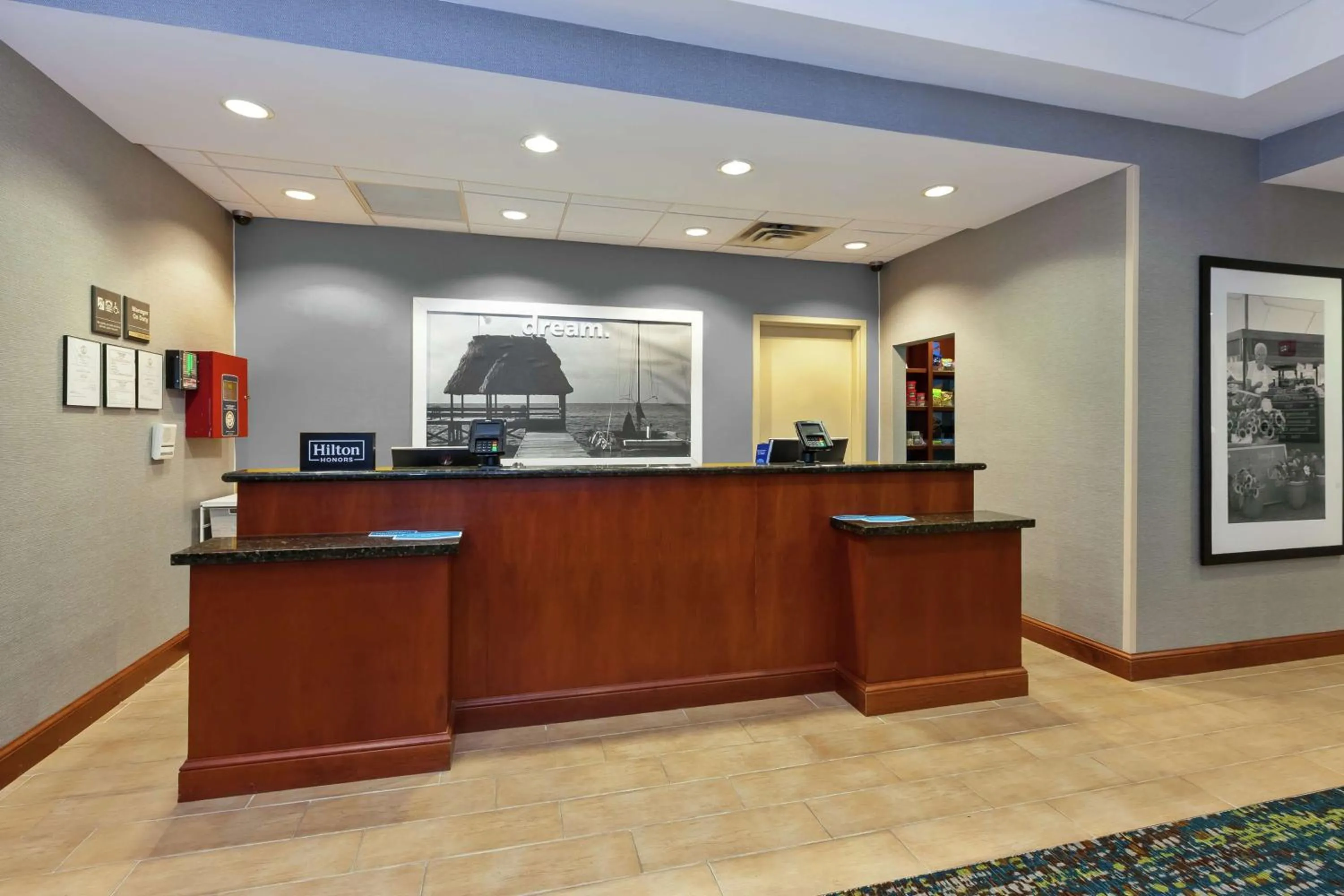 Lobby or reception in Hampton Inn & Suites Exmore - Eastern Shore