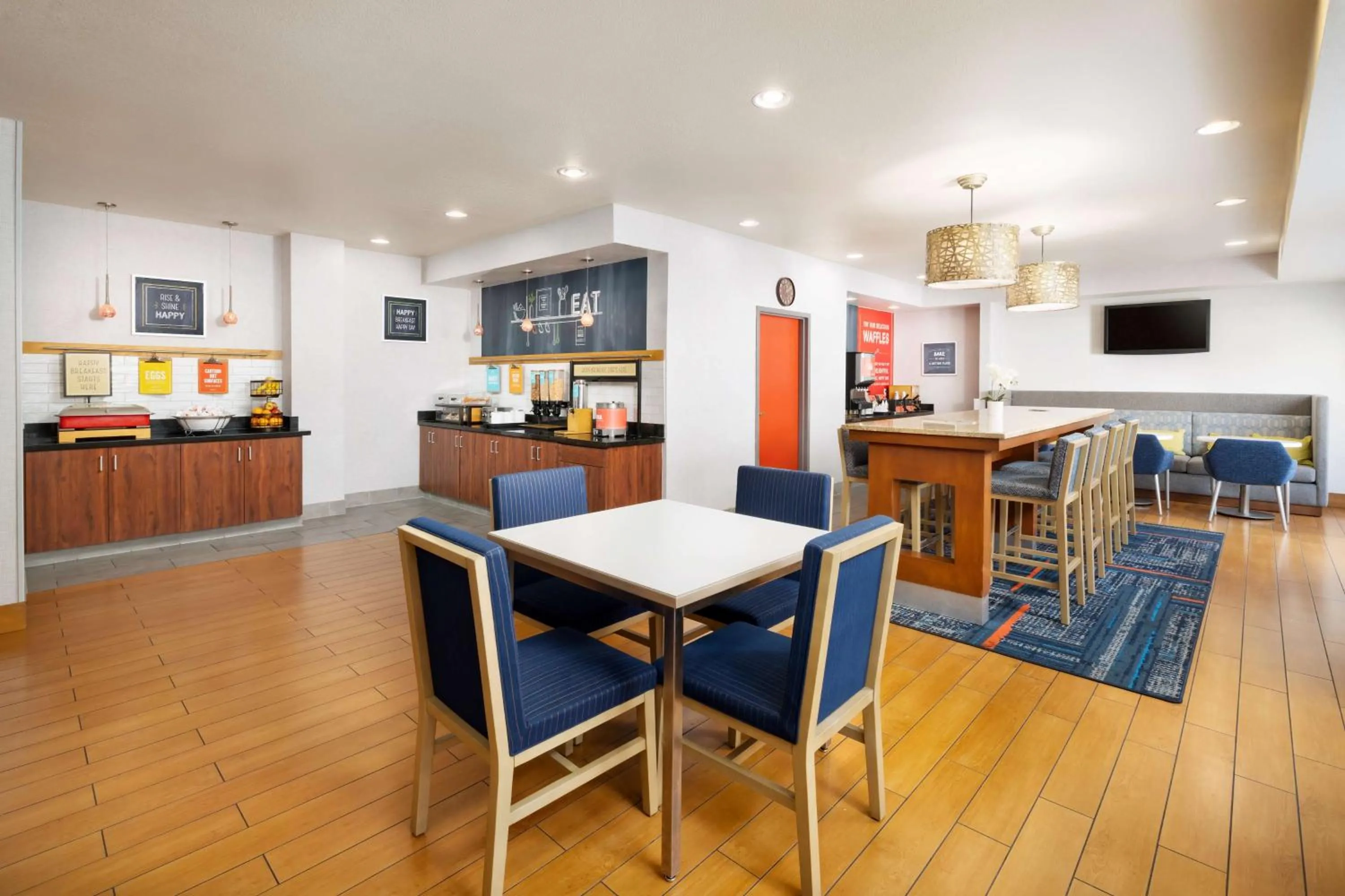 Breakfast in Hampton Inn Sacramento/Rancho Cordova