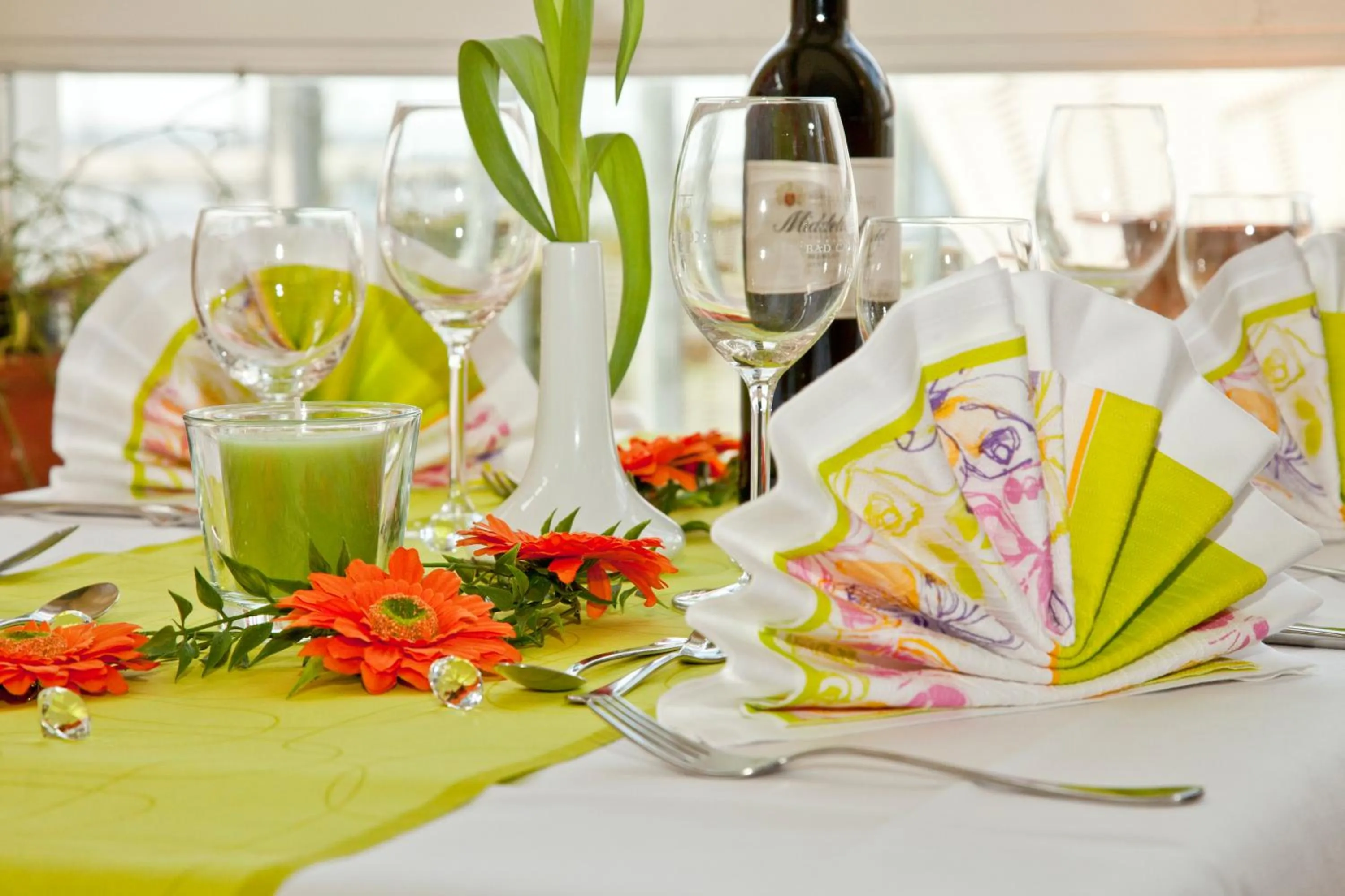 Restaurant/places to eat in Hotel Germania