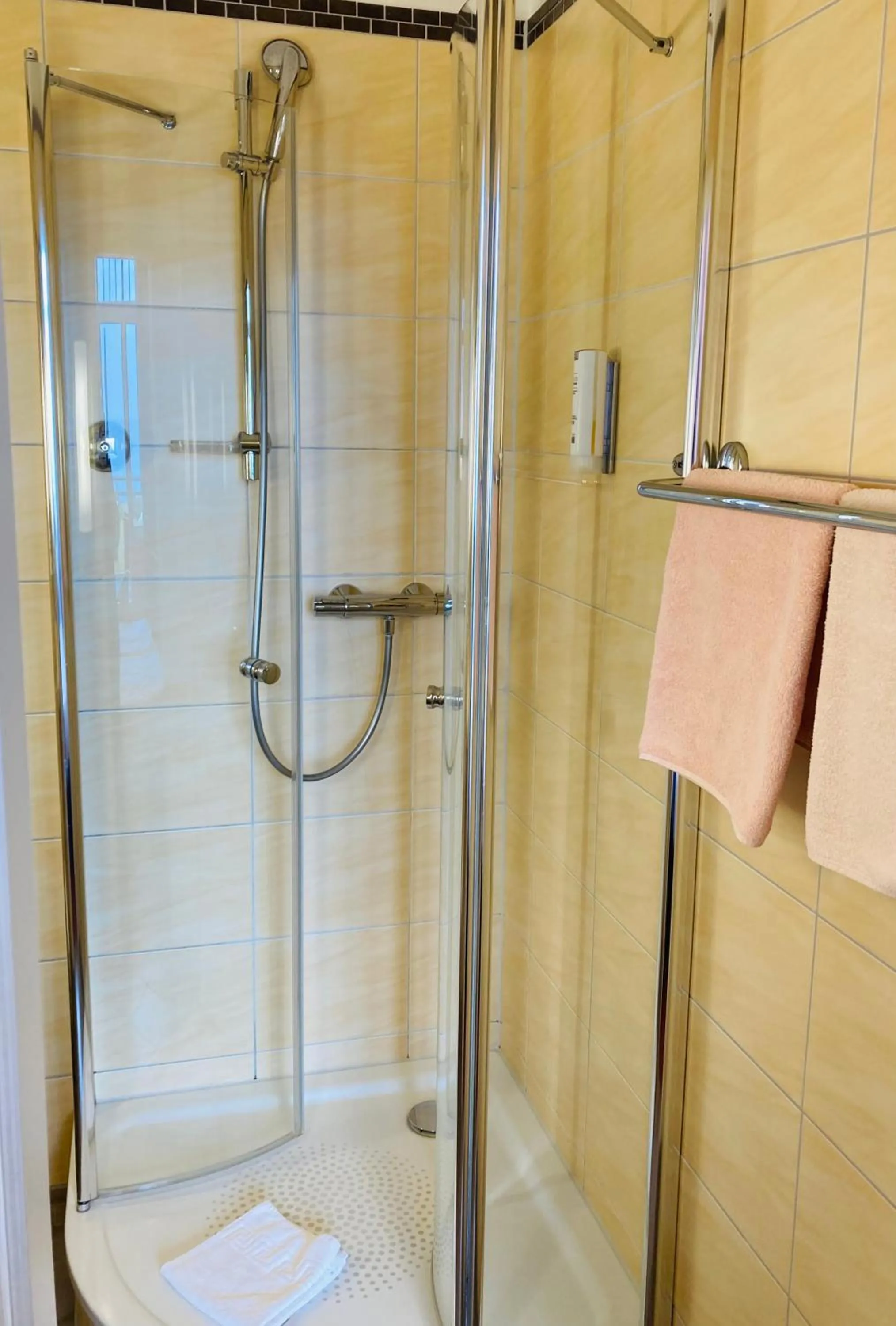 Shower in Hotel Germania