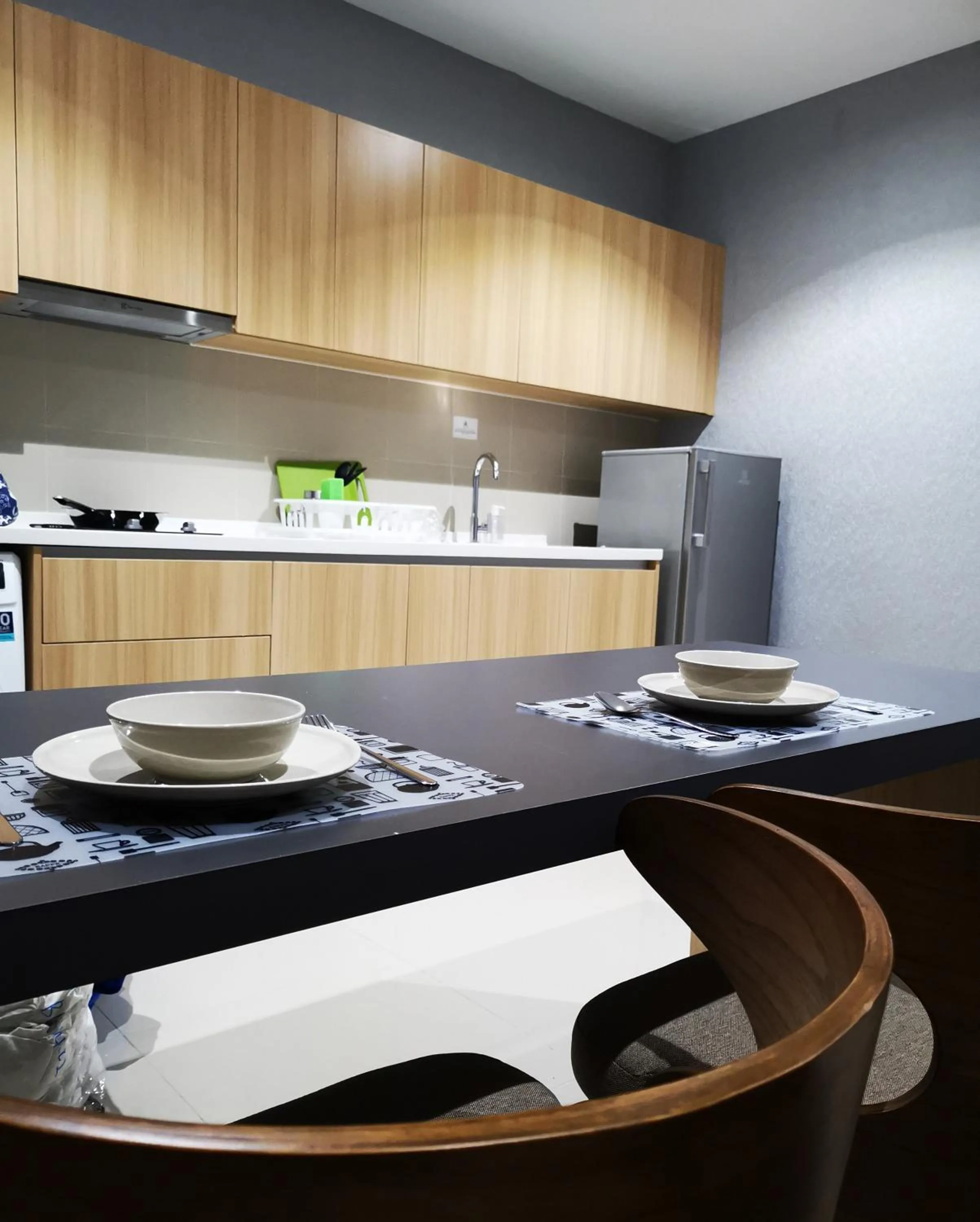 Kitchen or kitchenette in Host Assist Homestay by HA i-City