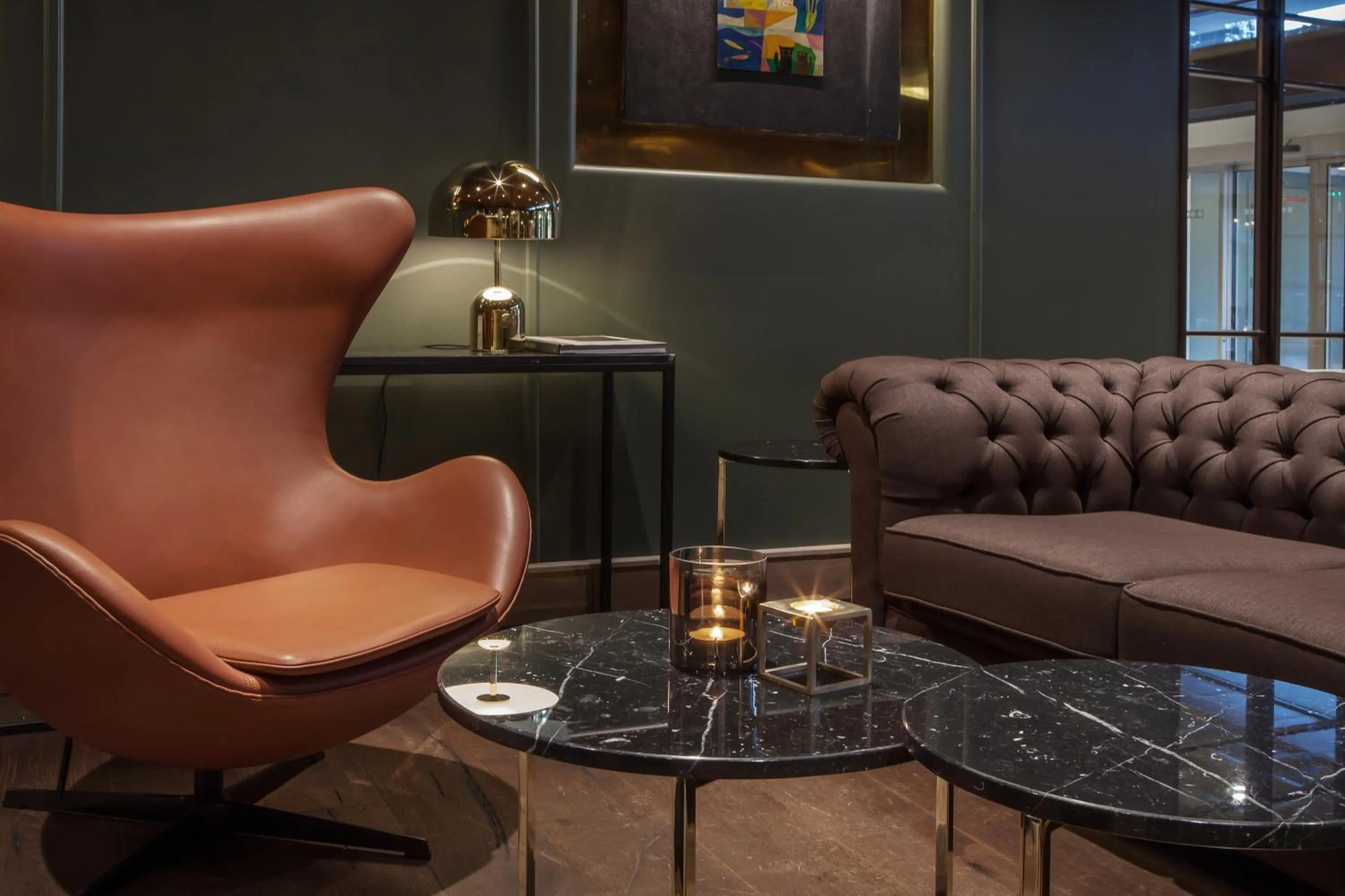 Lounge or bar in Radisson Blu Park Hotel, Oslo