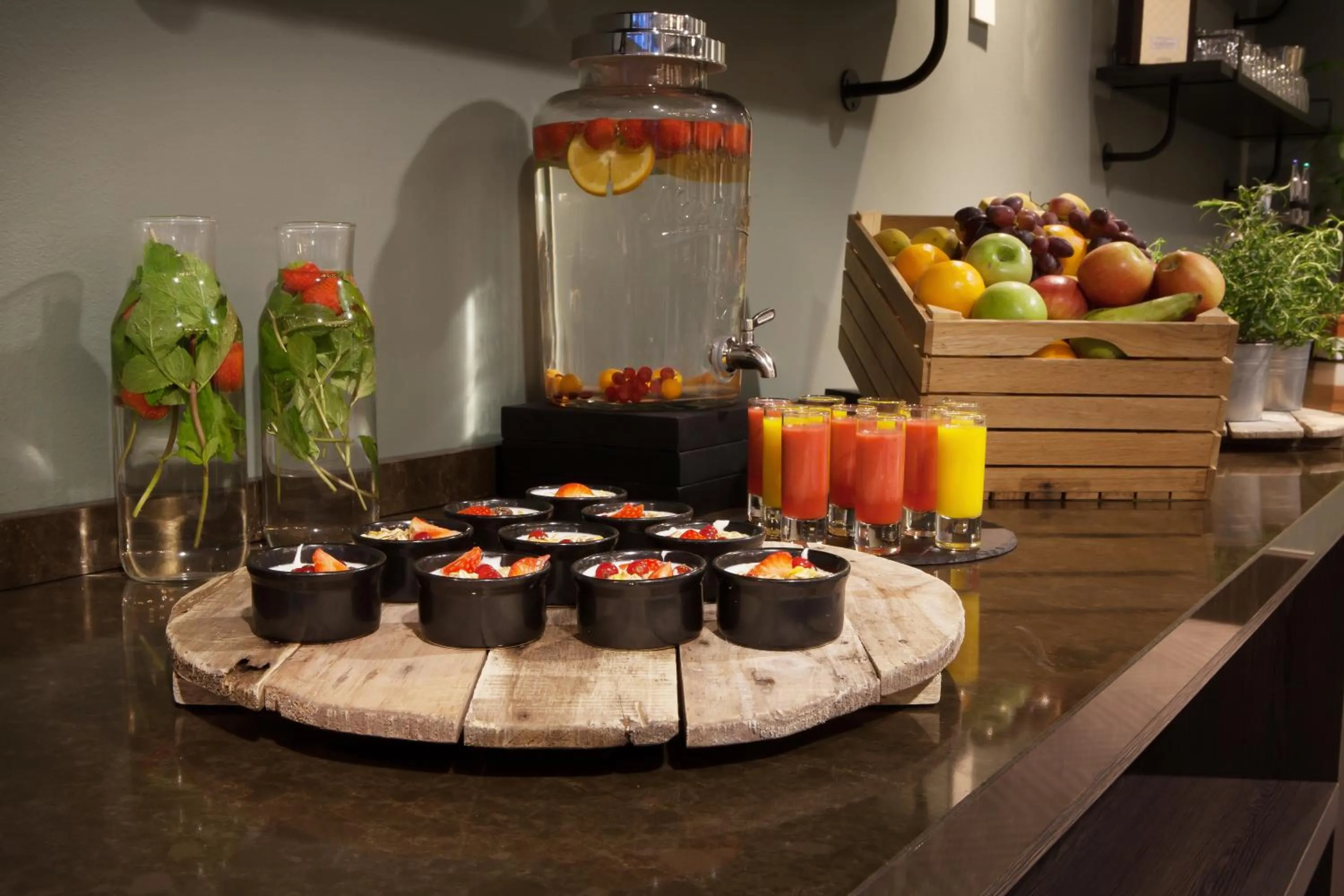 Food and drinks in Radisson Blu Park Hotel, Oslo