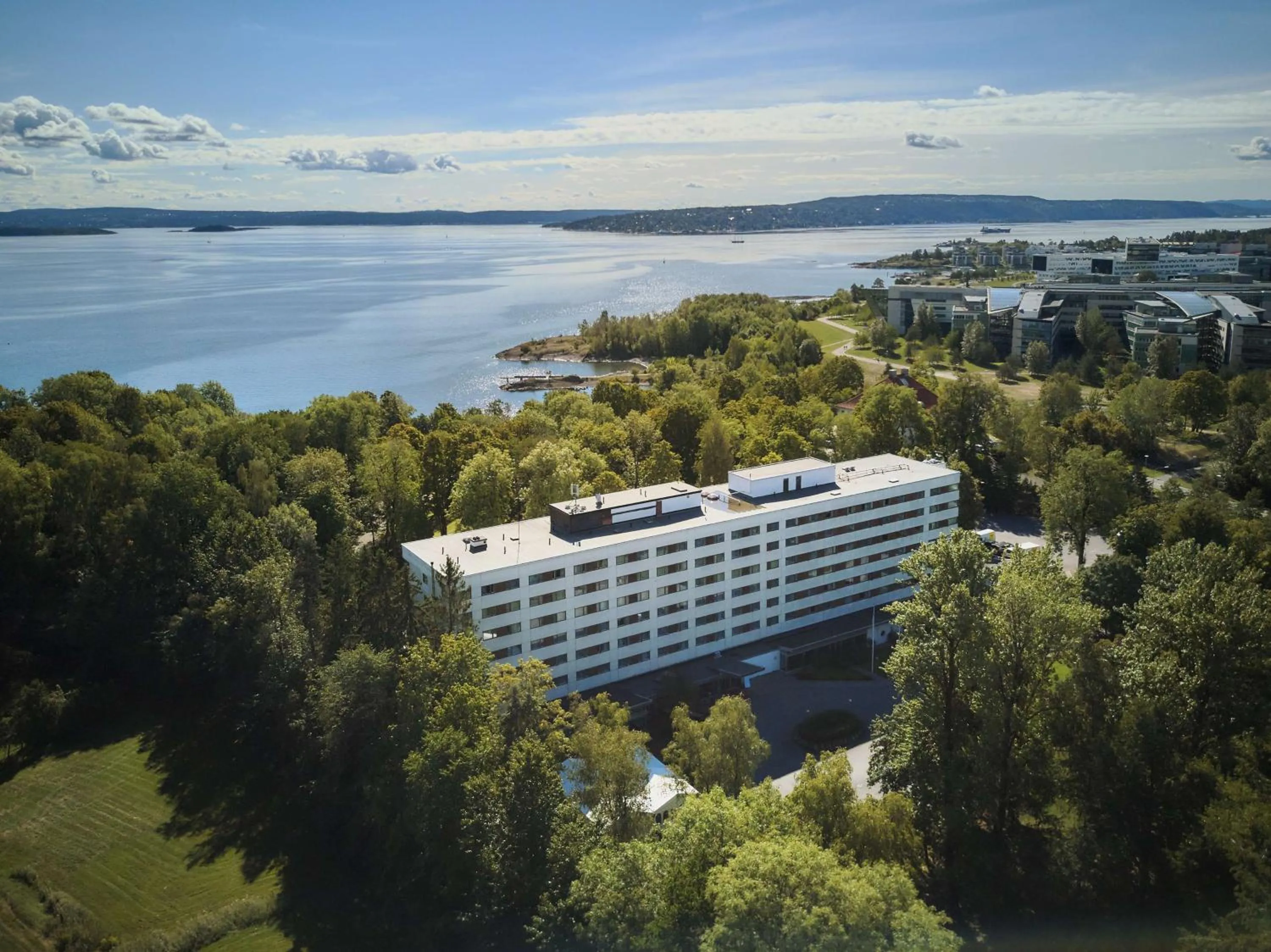 Property building in Radisson Blu Park Hotel, Oslo