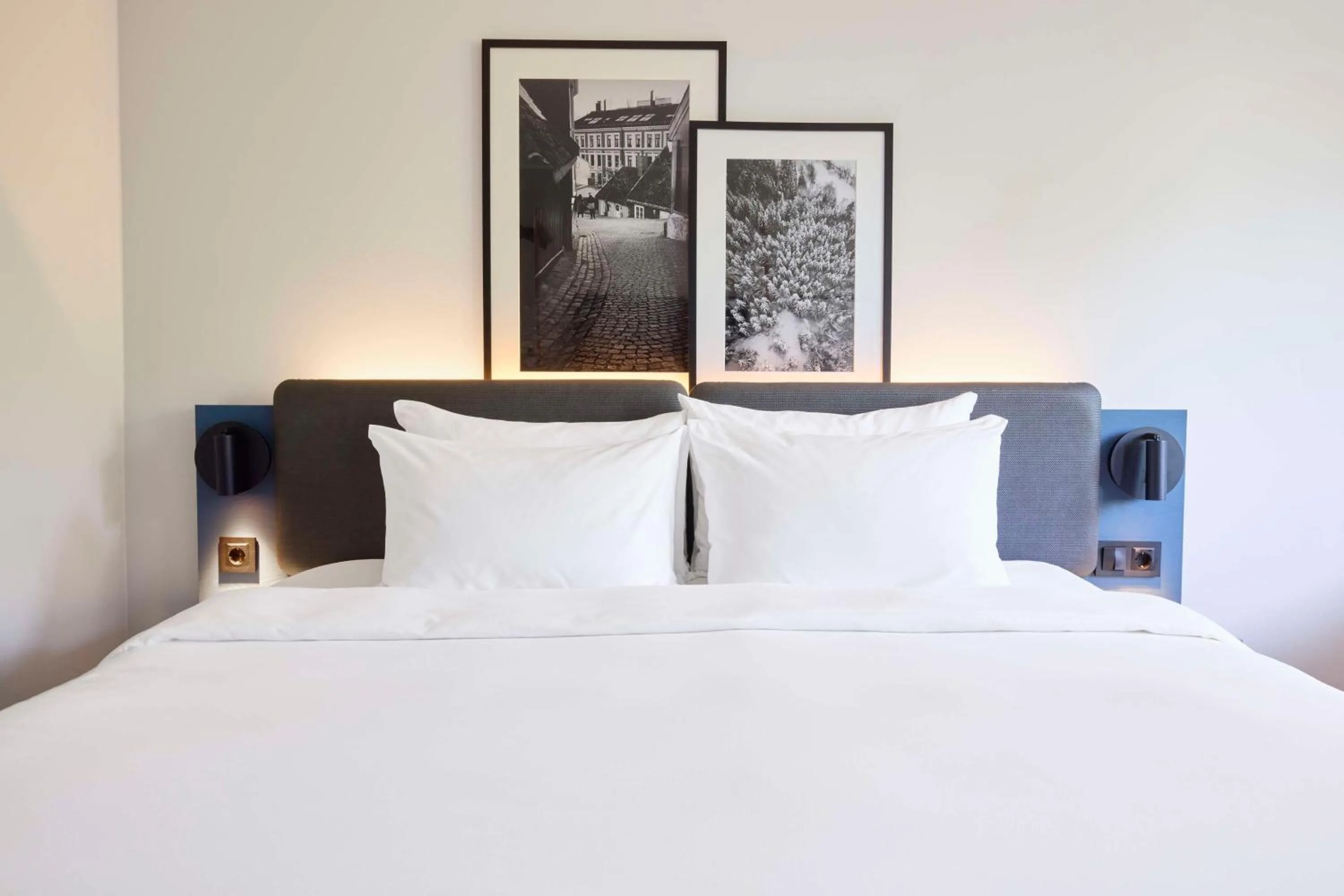 Bed in Radisson Blu Park Hotel, Oslo