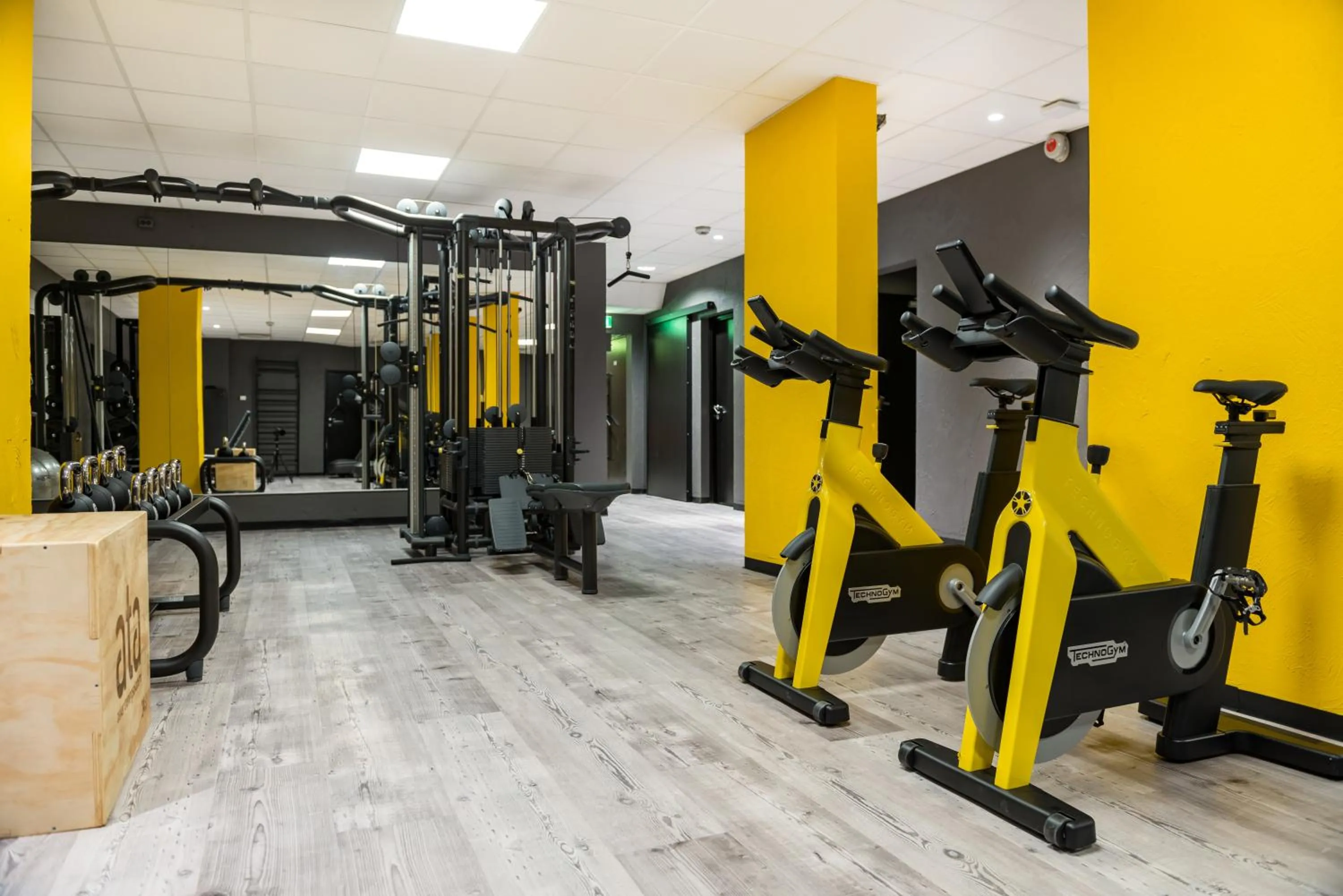 Fitness centre/facilities in Radisson Blu Park Hotel, Oslo