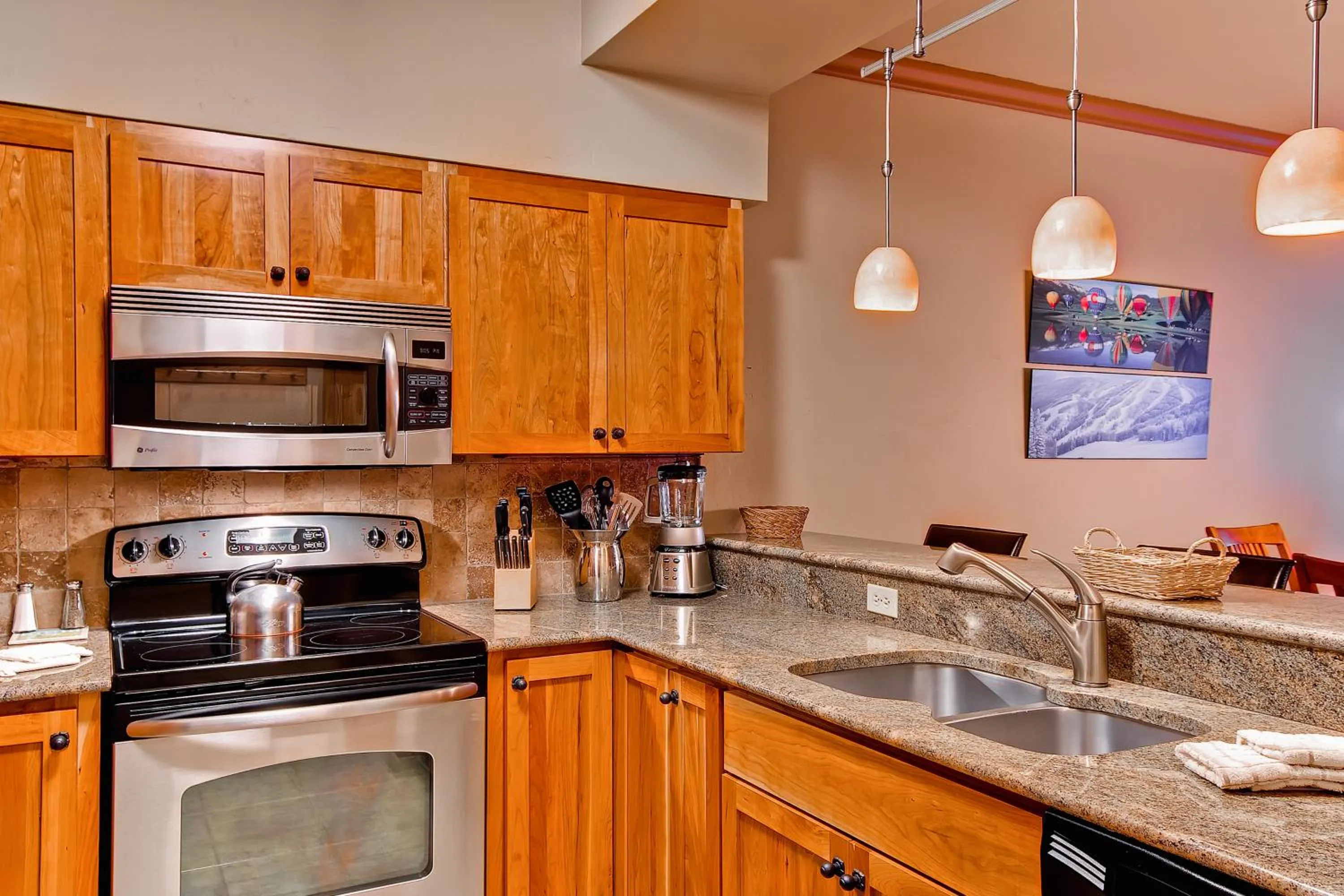 Kitchen or kitchenette in Snow Flower Condos