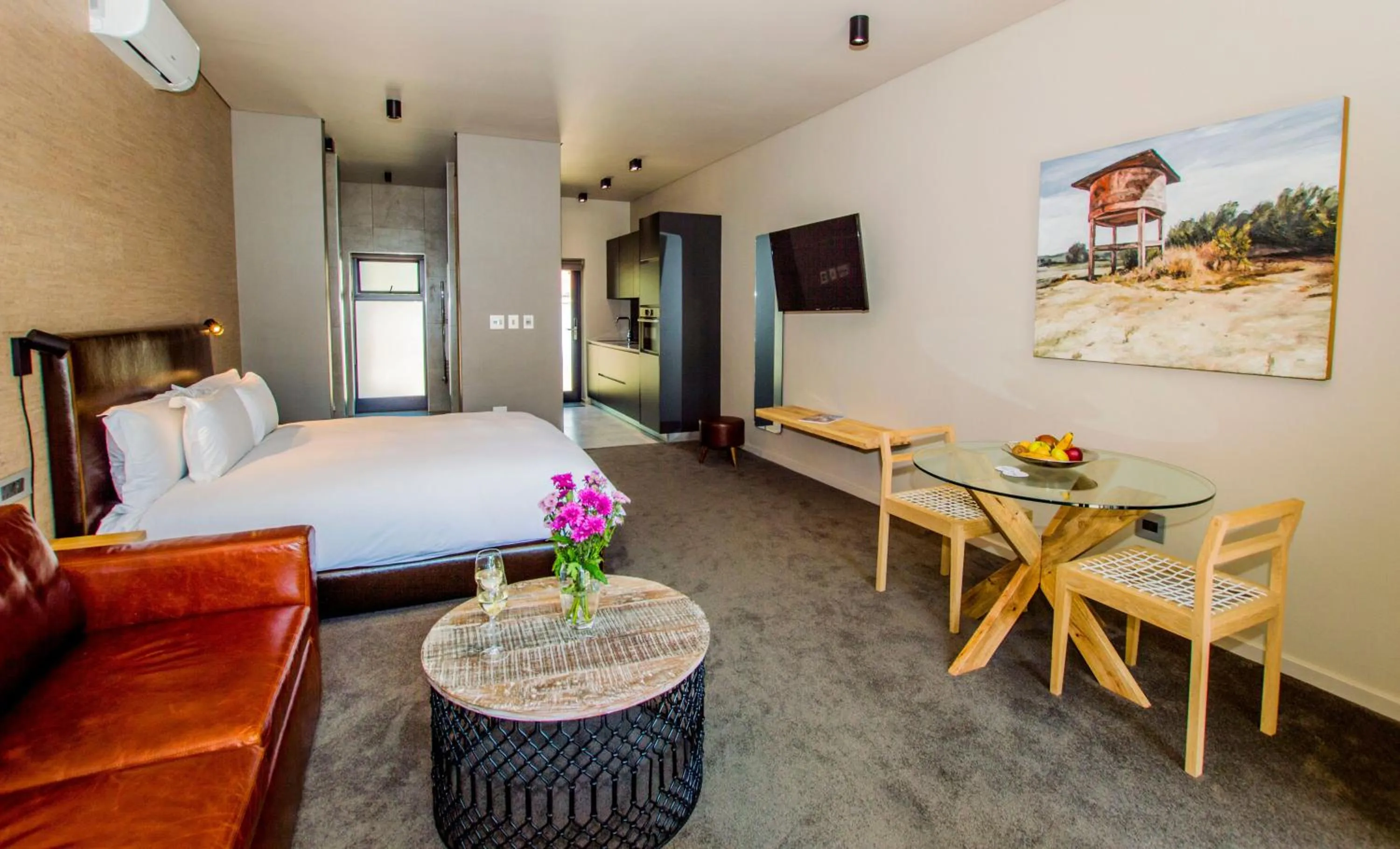 Photo of the whole room, Bed in De Haas Living @ Die Laan 2