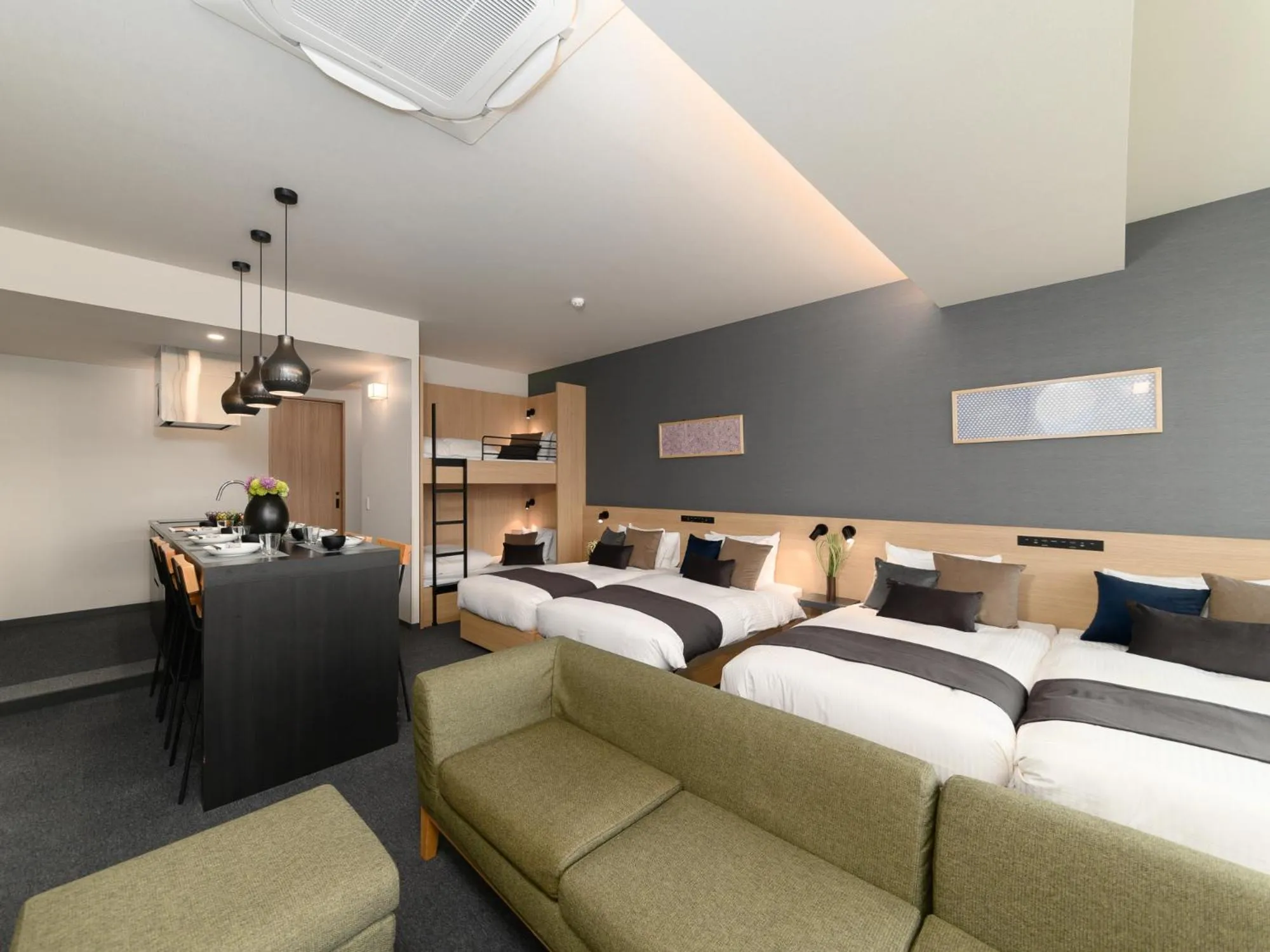 Bed in MIMARU Tokyo Ueno North