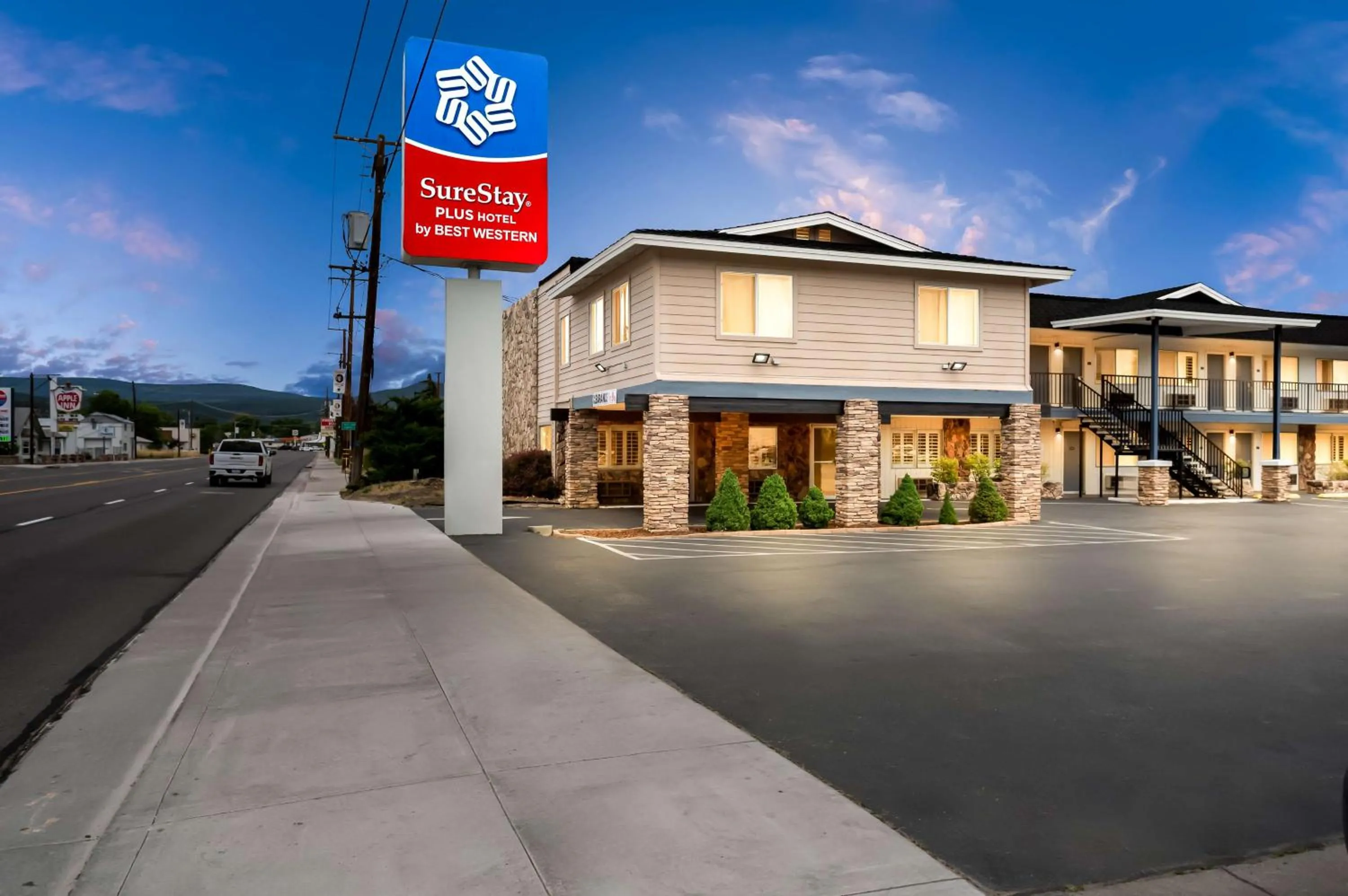 Property building in SureStay Plus Hotel by Best Western Susanville