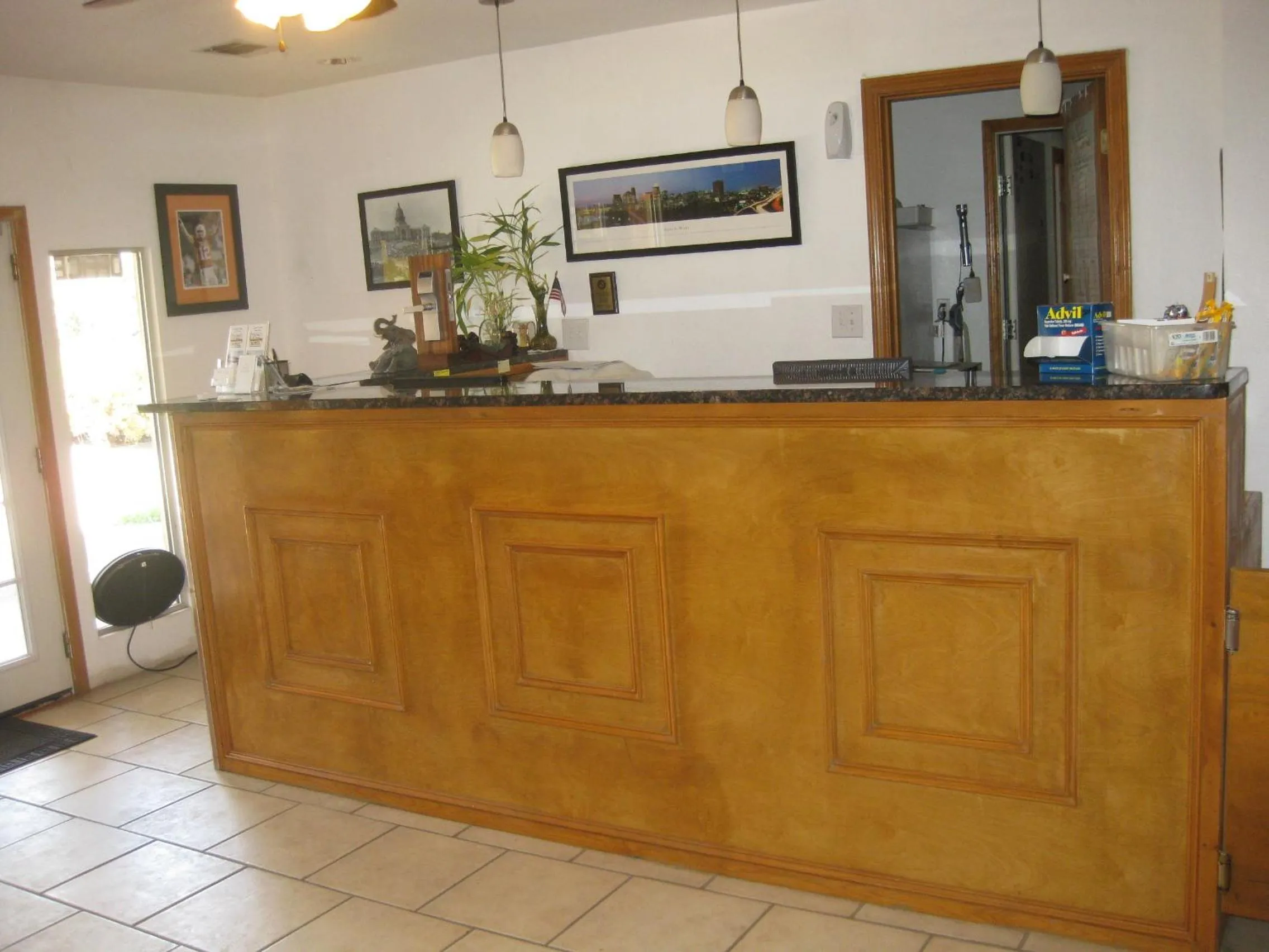 Lobby or reception in Heart of Texas Motel