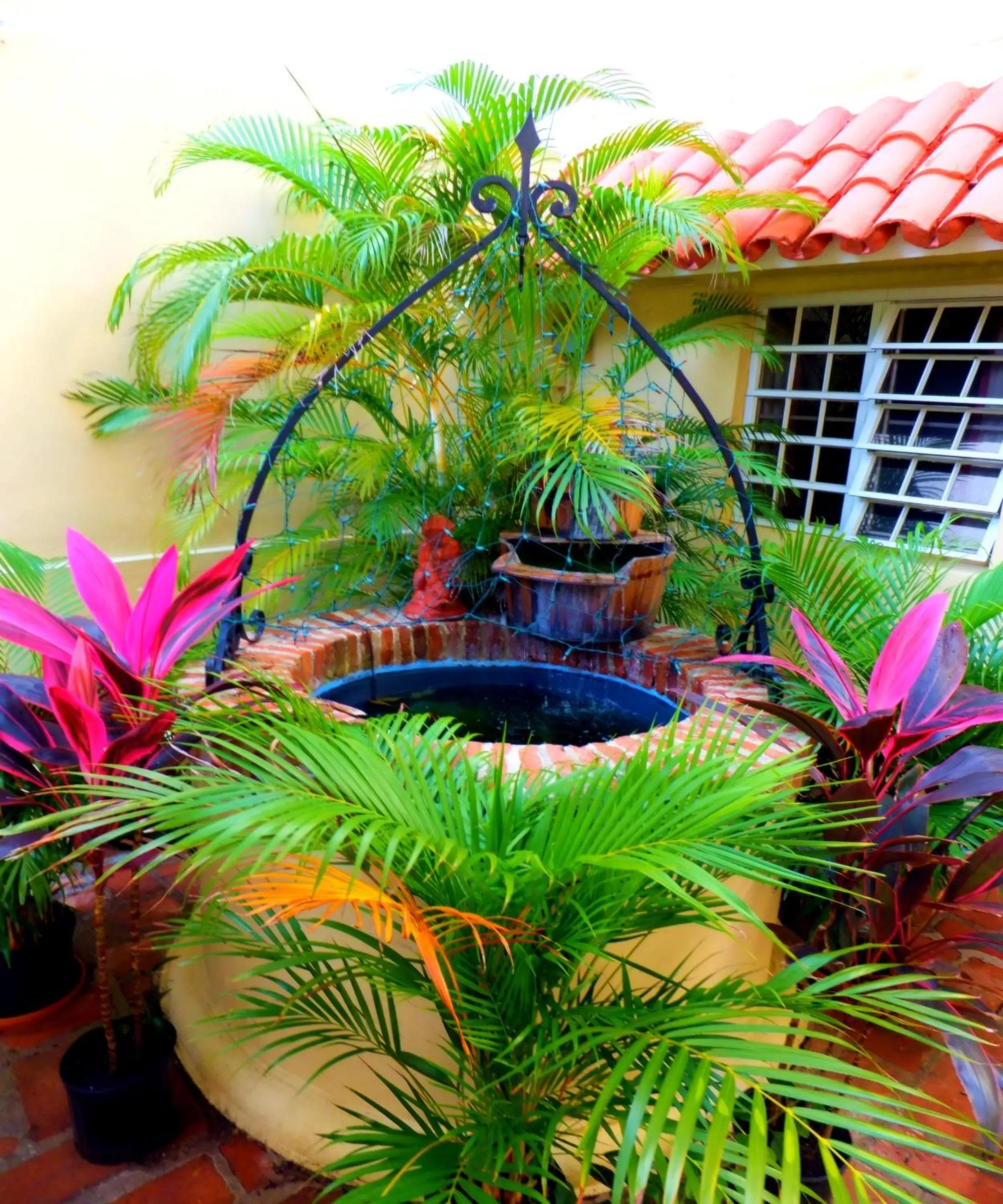 Decorative detail in Canario Boutique Hotel