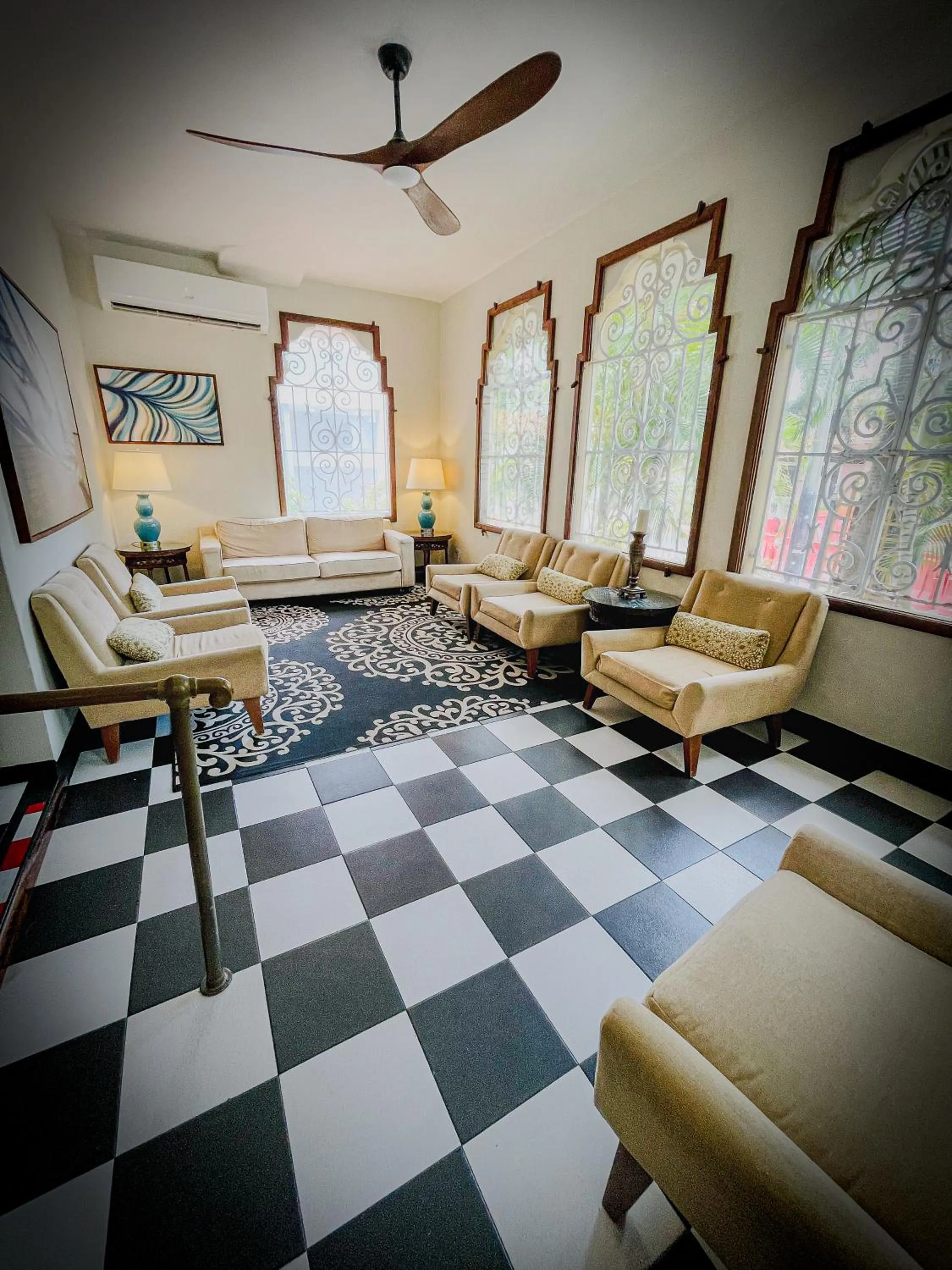 Seating area in Canario Boutique Hotel