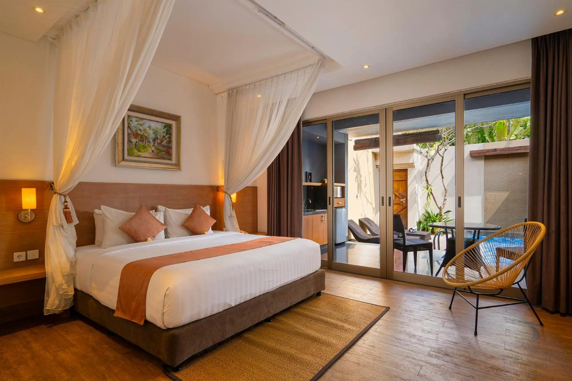 Bedroom, Bed in Lasanti Villas Seminyak