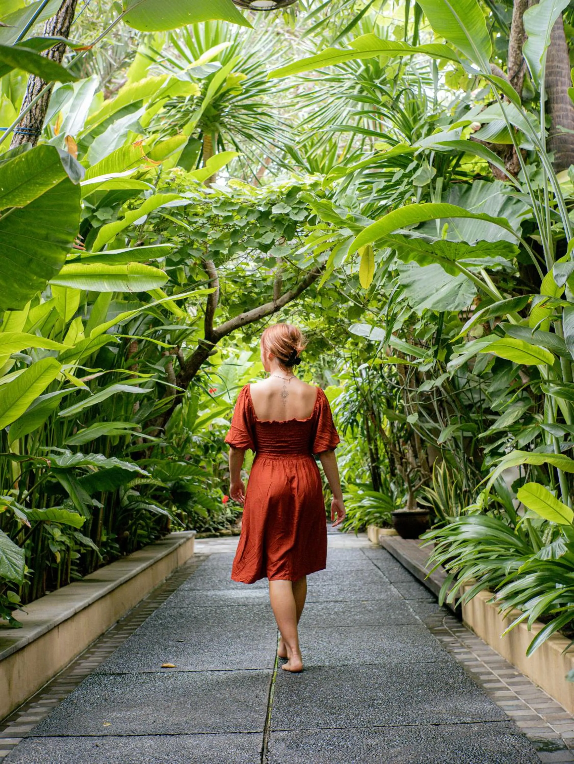 Natural landscape in Lasanti Villas Seminyak