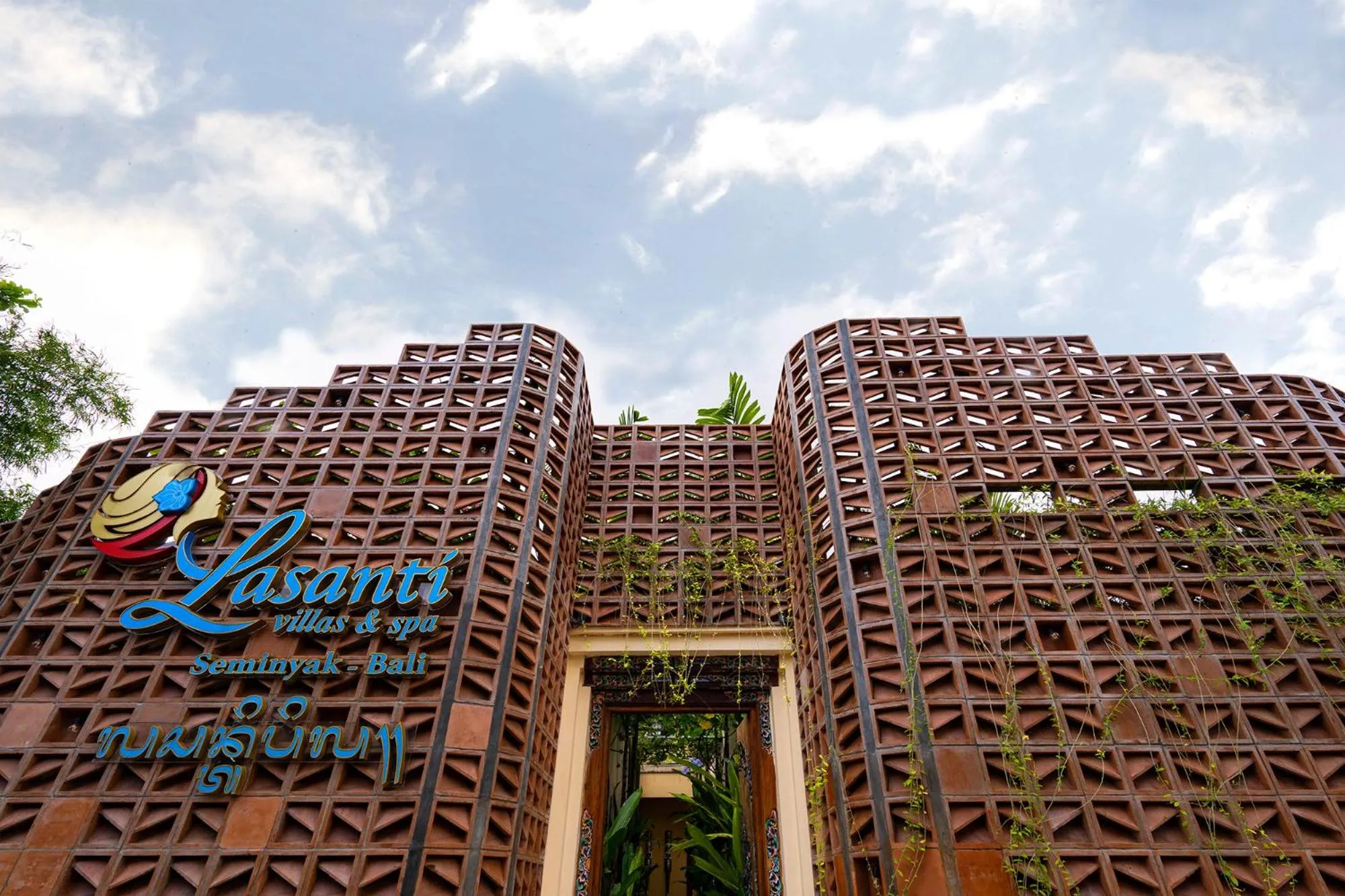 Property building in Lasanti Villas Seminyak