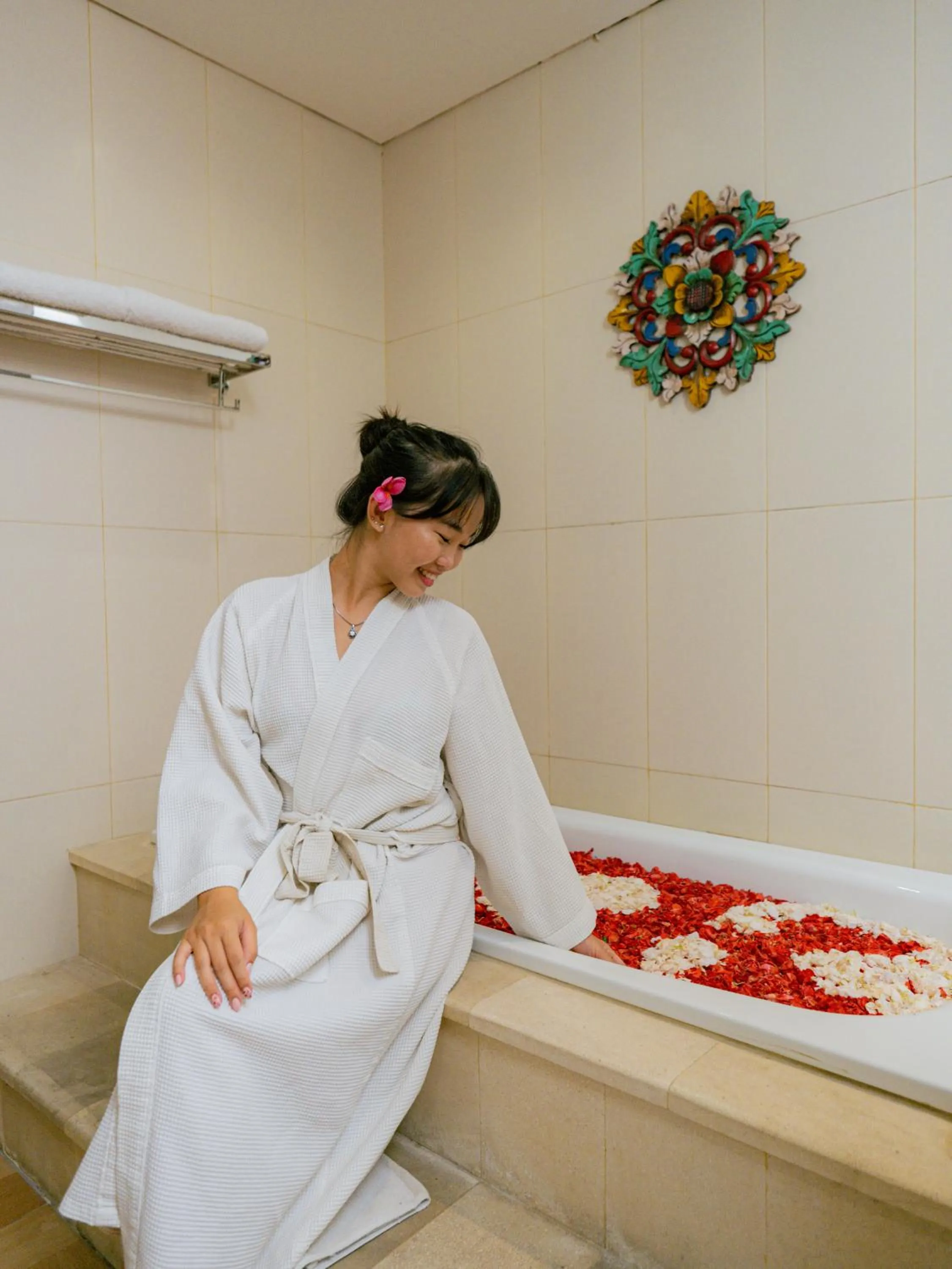 Bathroom in Lasanti Villas Seminyak