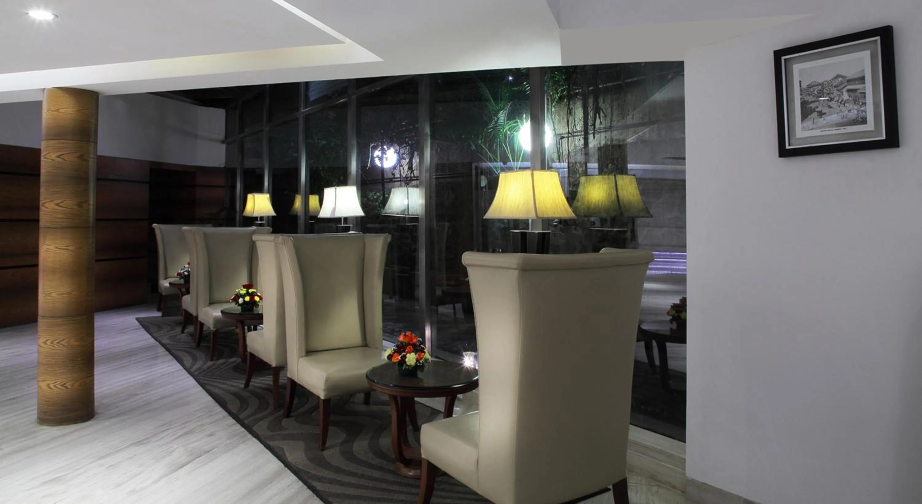 Lobby or reception in Hiltop Hotel