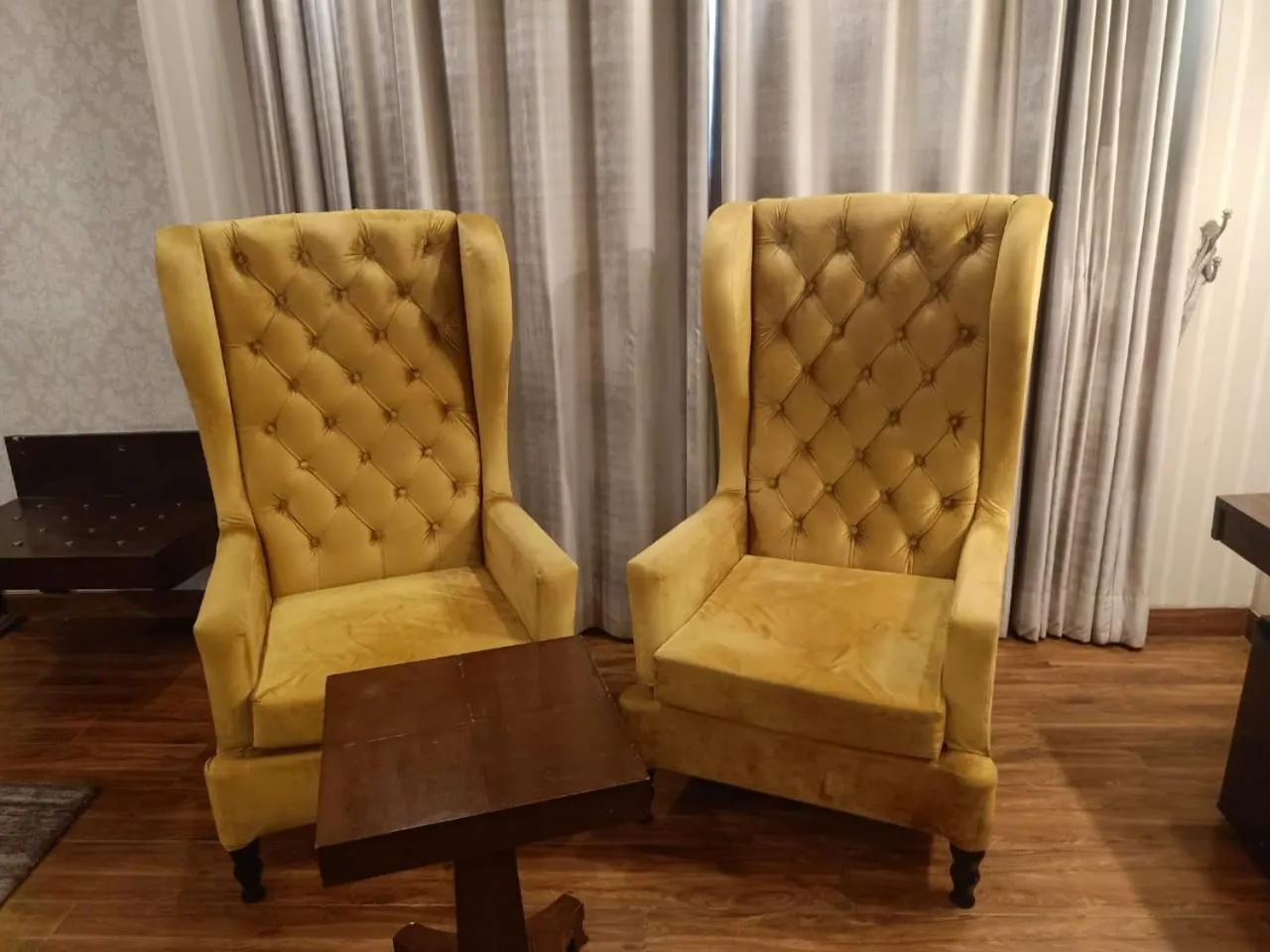 Seating area in Rockland Hotel, C.R Park