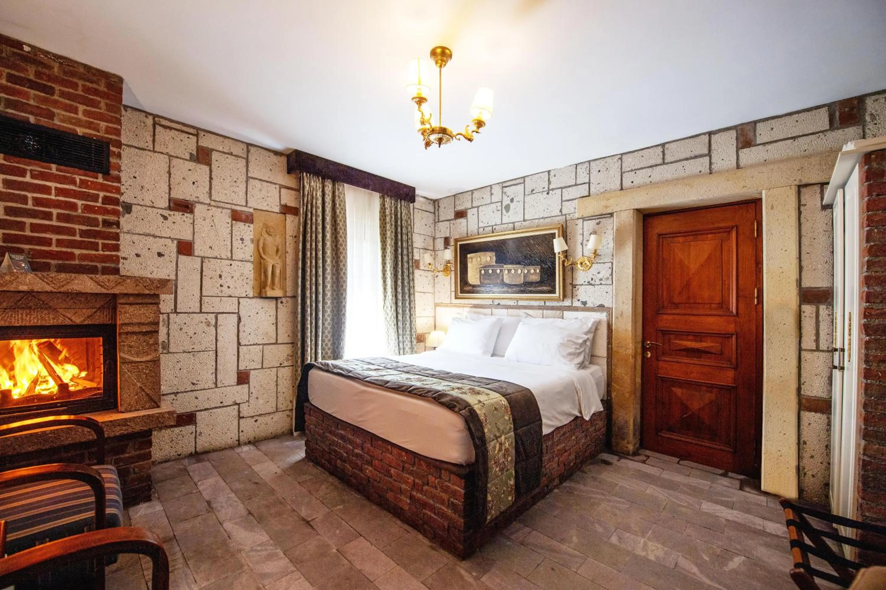 Bed in Wineport Lodge Agva Riverside Hotel & Winery