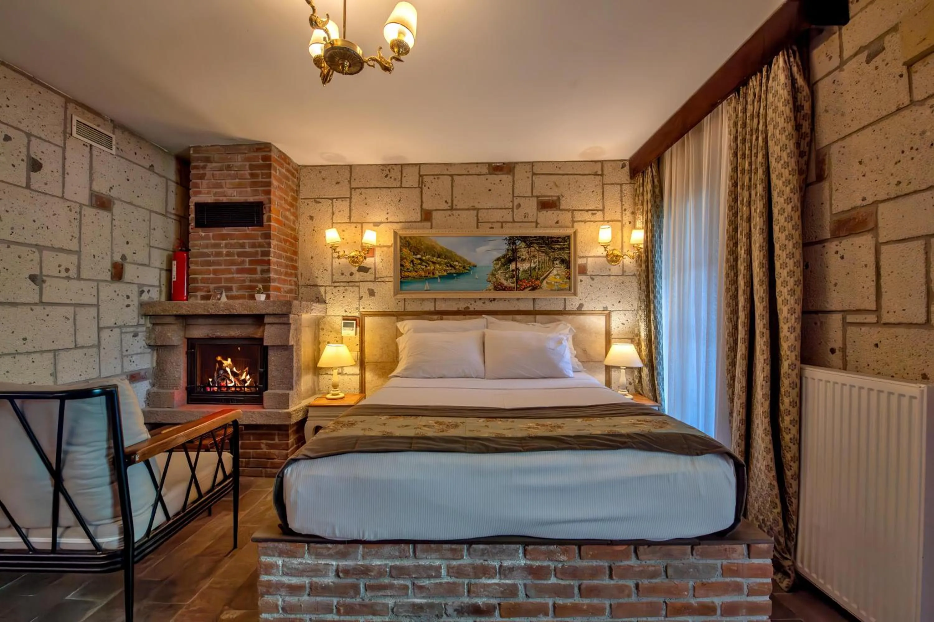 Bed in Wineport Lodge Agva Riverside Hotel & Winery