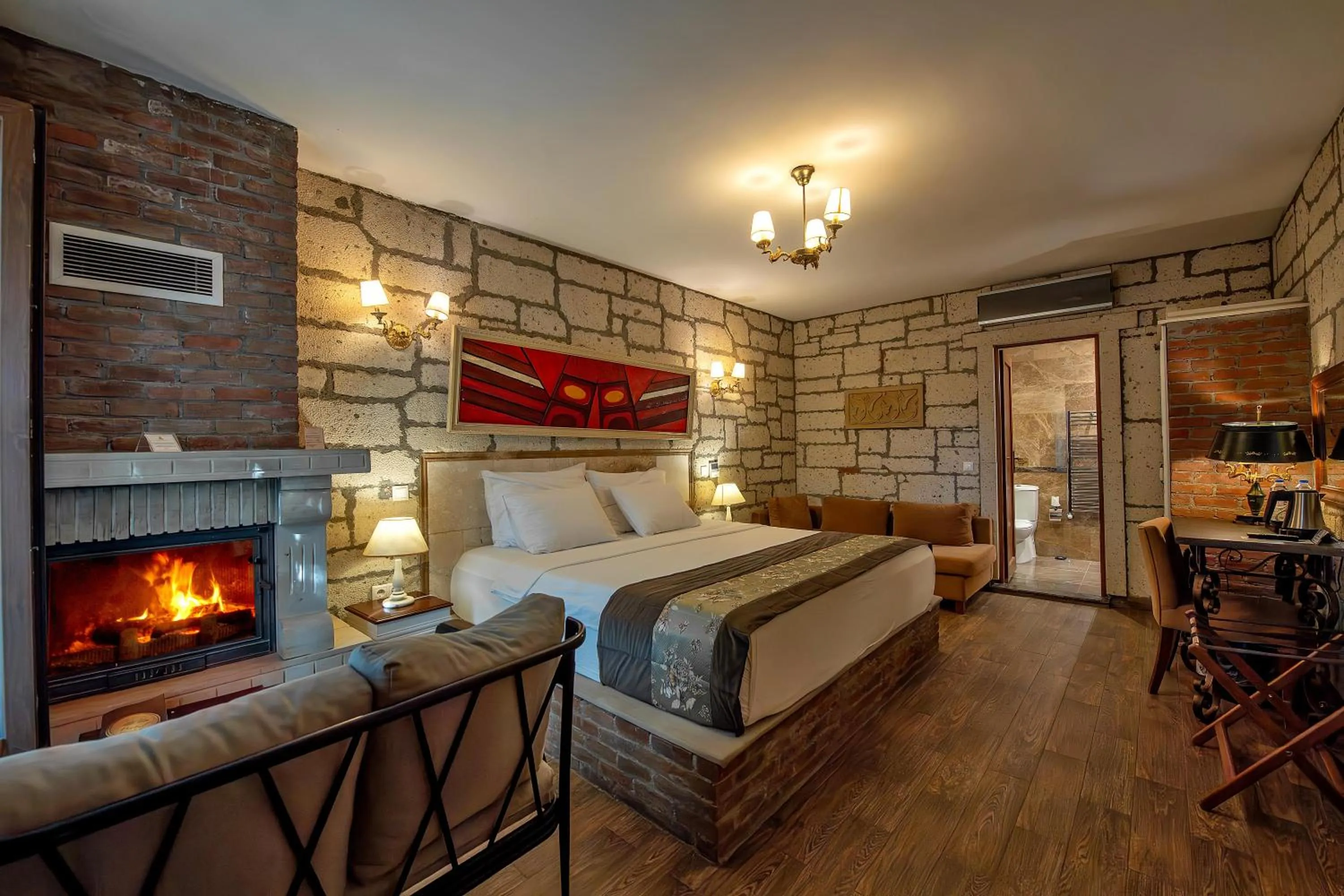 Natural landscape, Bed in Wineport Lodge Agva Riverside Hotel & Winery