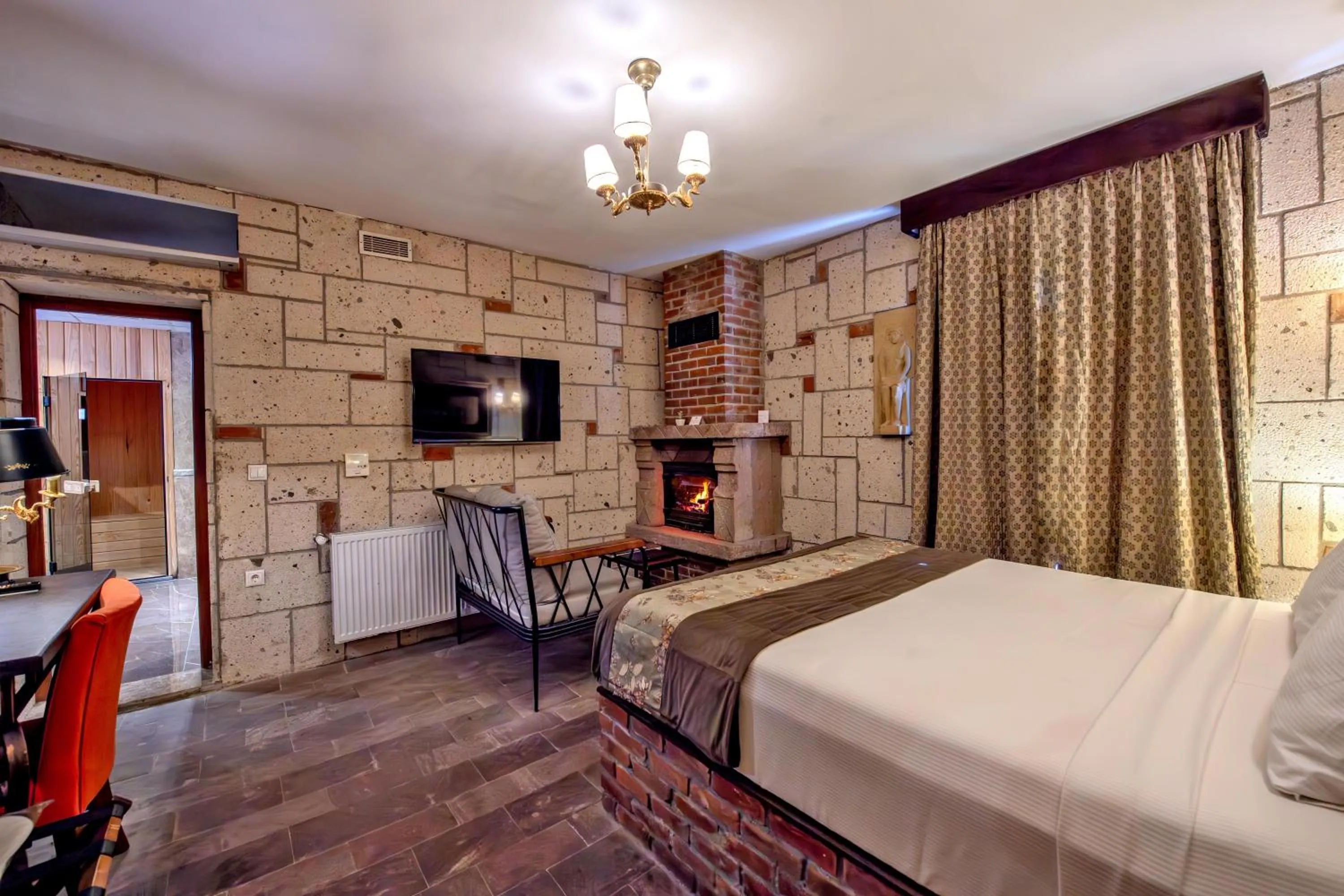 Bed in Wineport Lodge Agva Riverside Hotel & Winery