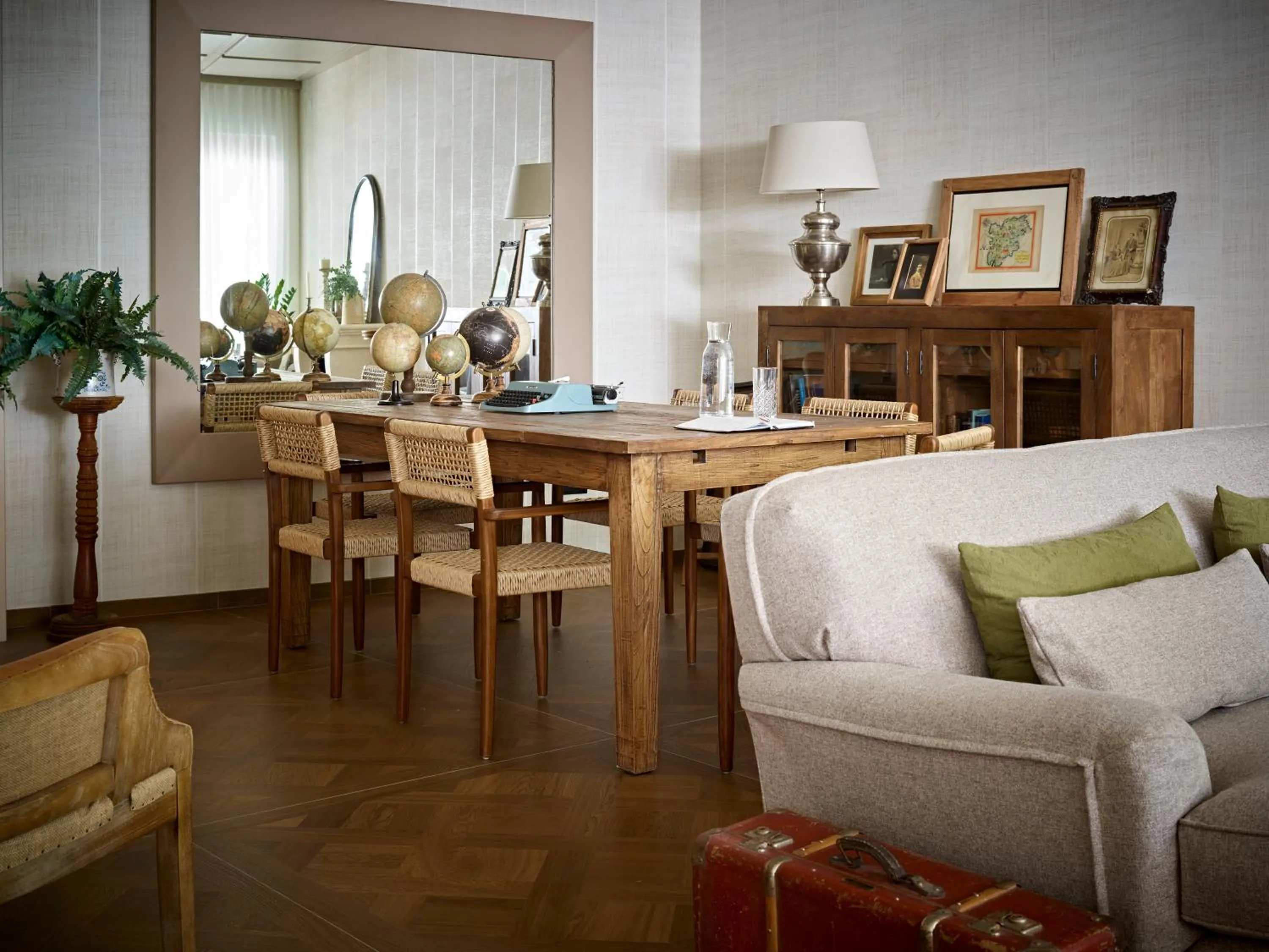 Living room in Hotel America