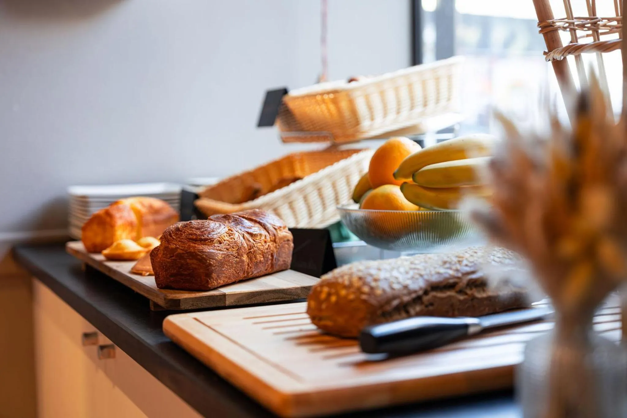 Breakfast in Hotel Des Lices, Rennes Centre
