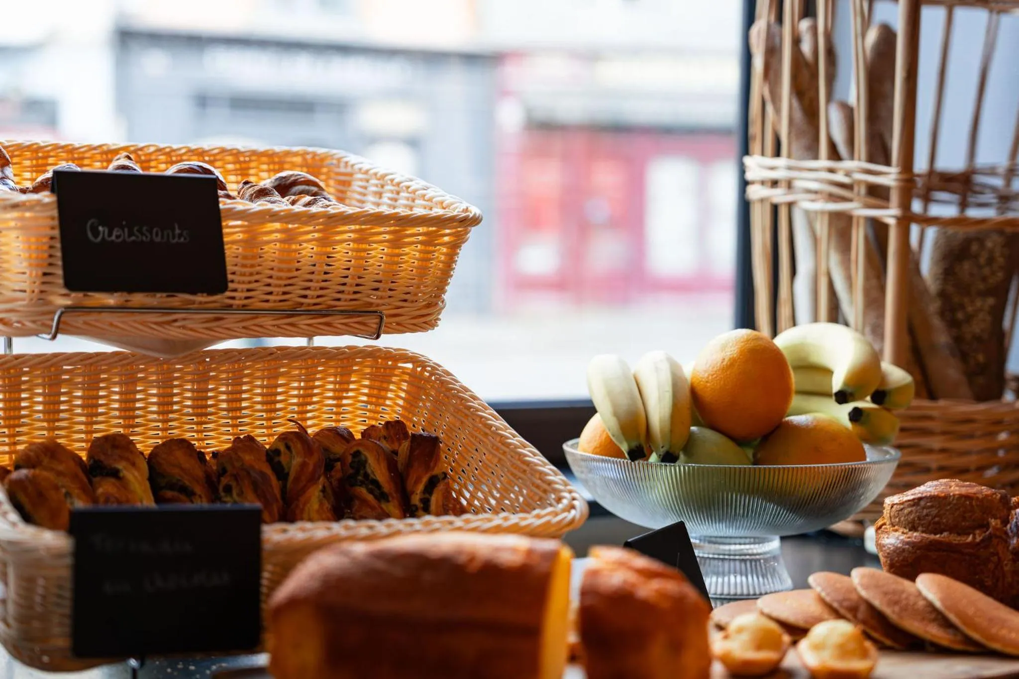 Breakfast in Hotel Des Lices, Rennes Centre
