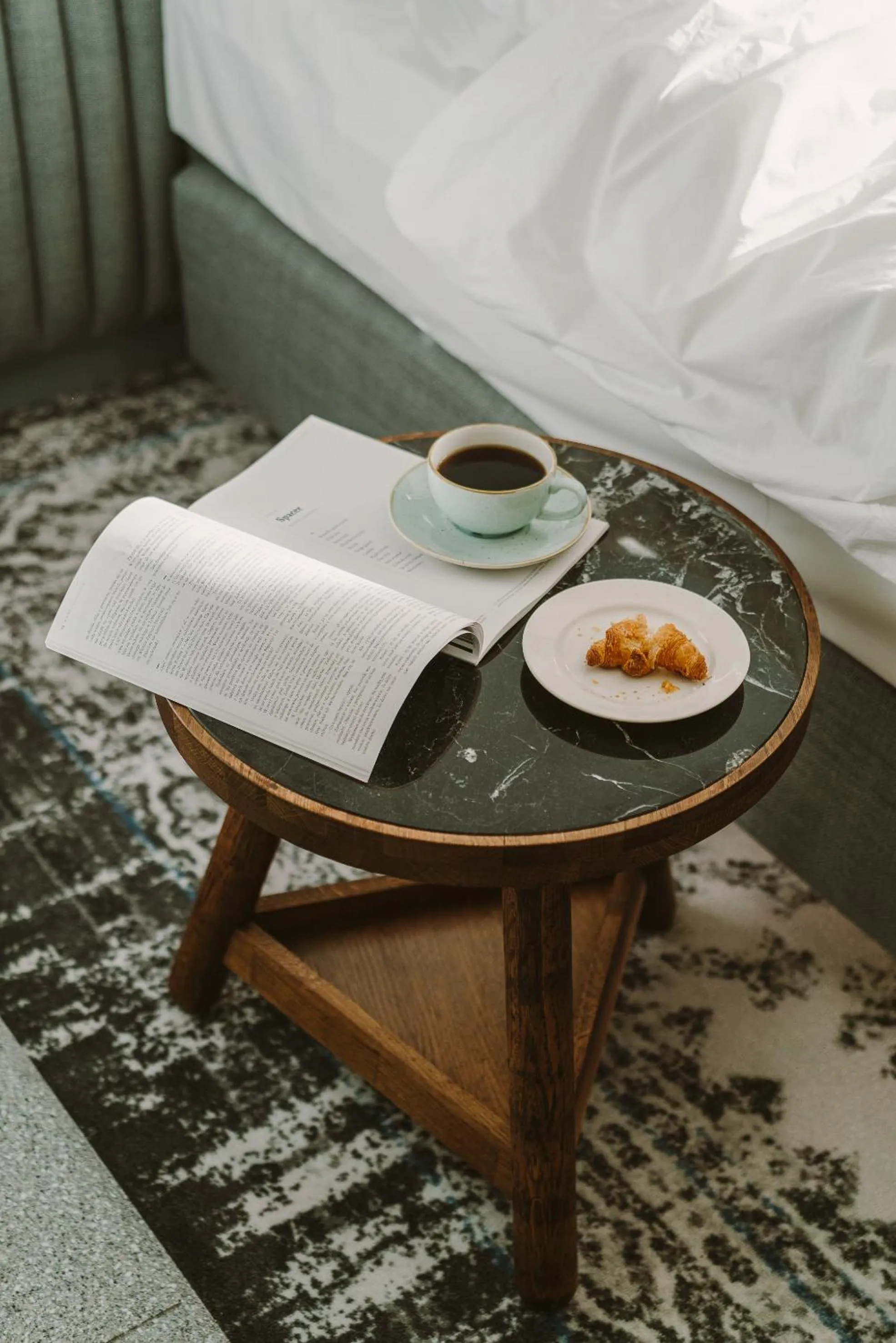 Decorative detail, Bed in PURO Wrocław Stare Miasto