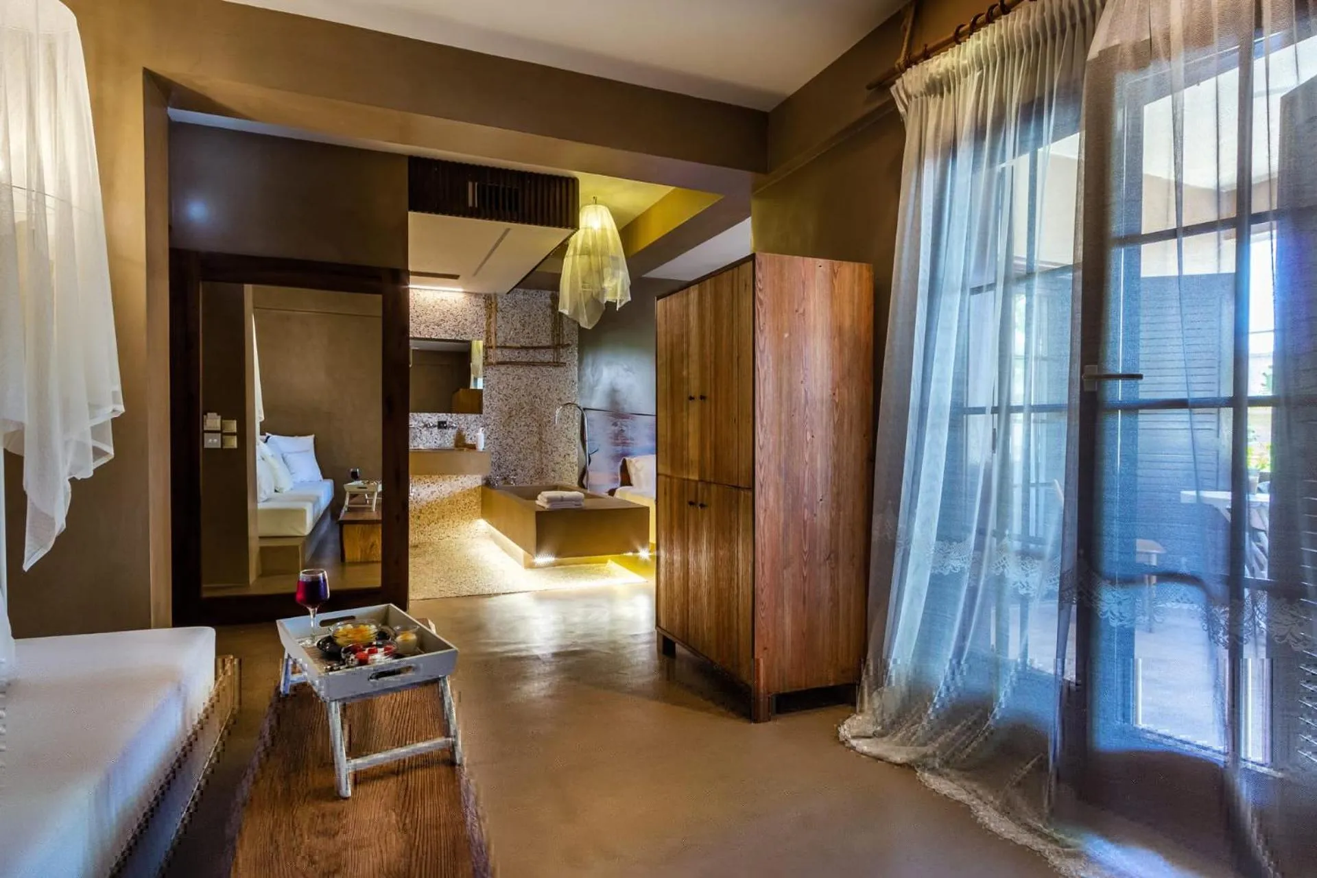 Bed in Skopelos Holidays Hotel & Spa