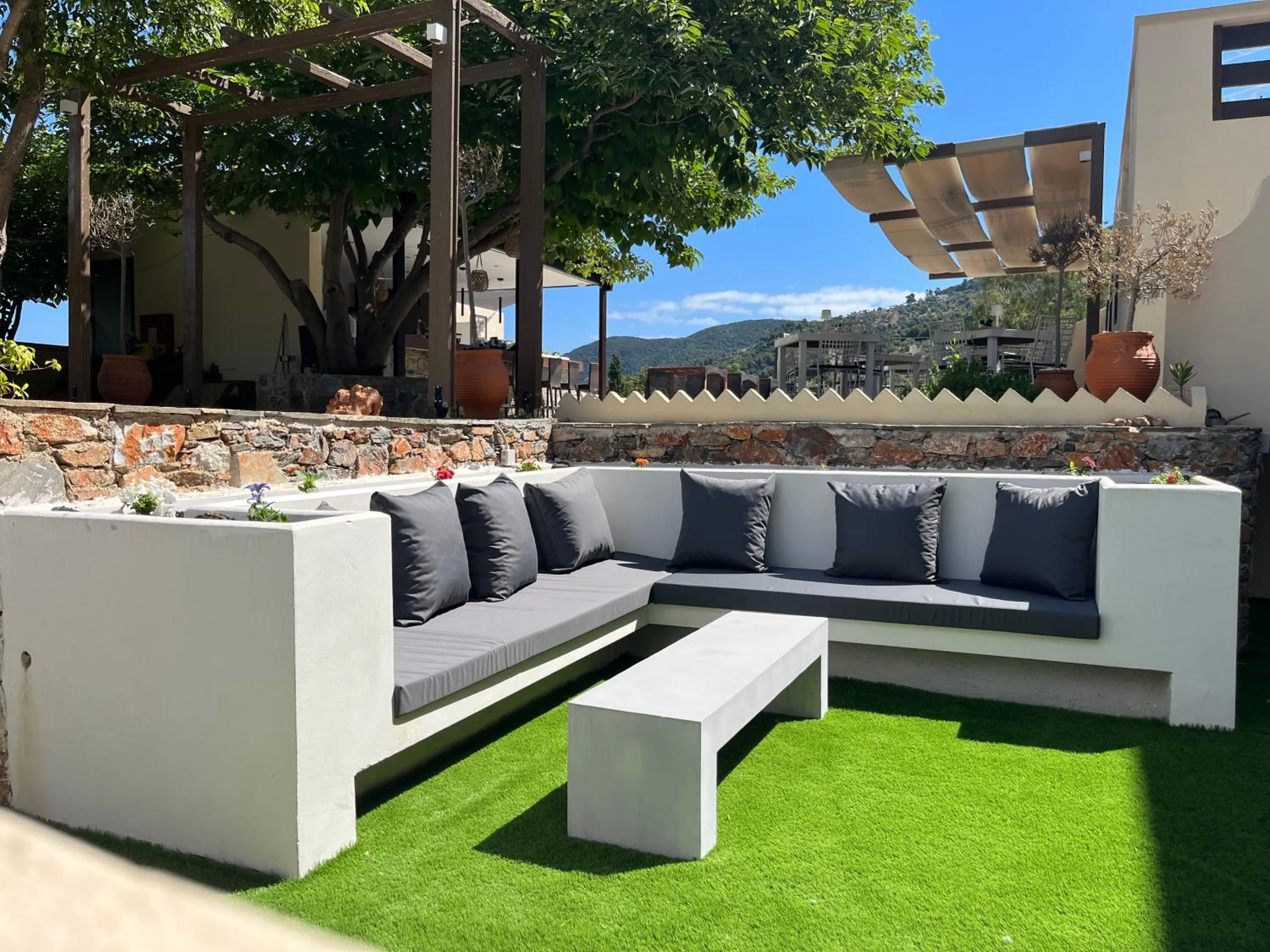 Patio in Skopelos Holidays Hotel & Spa