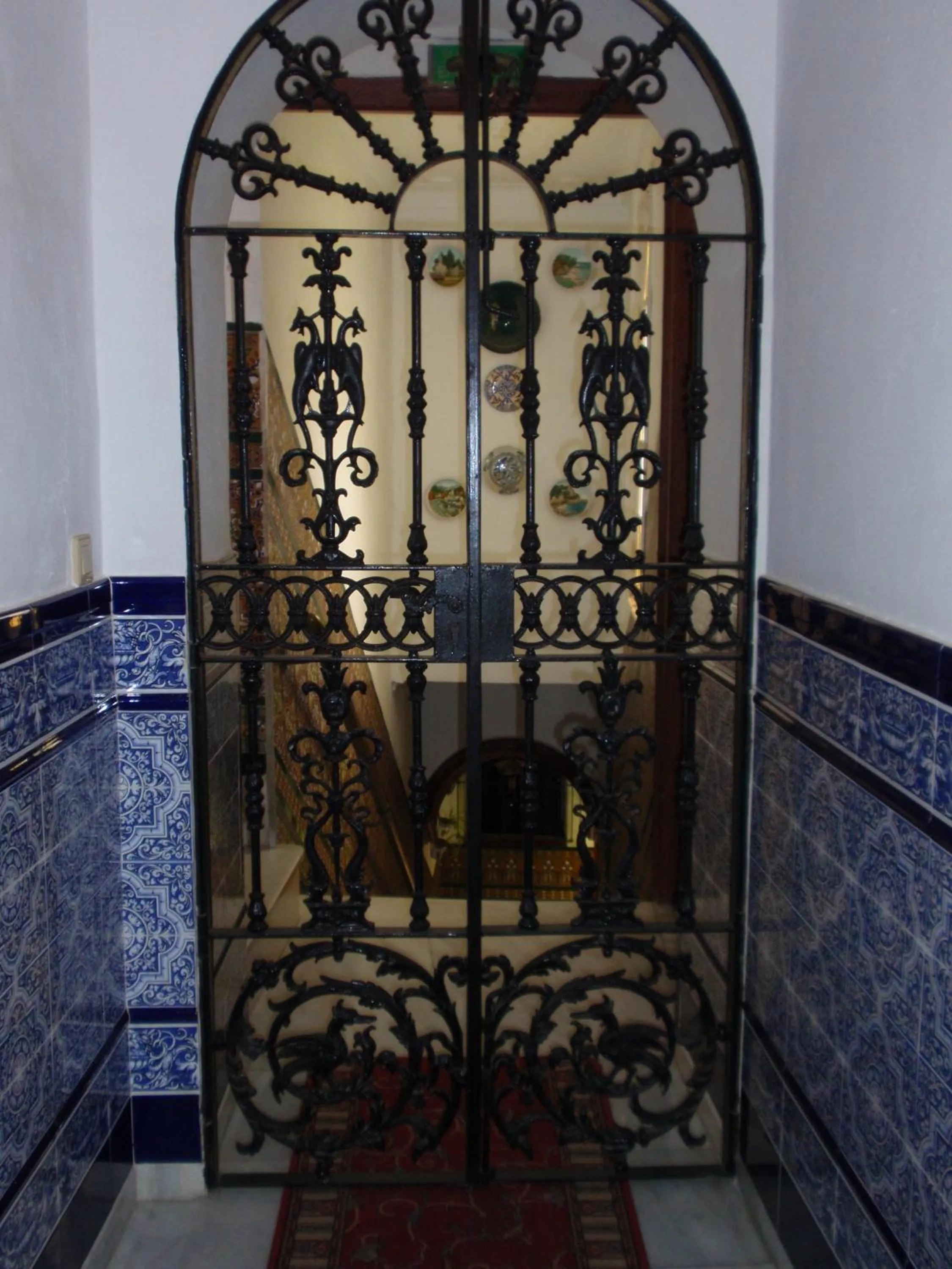 Decorative detail in Hotel San Andres