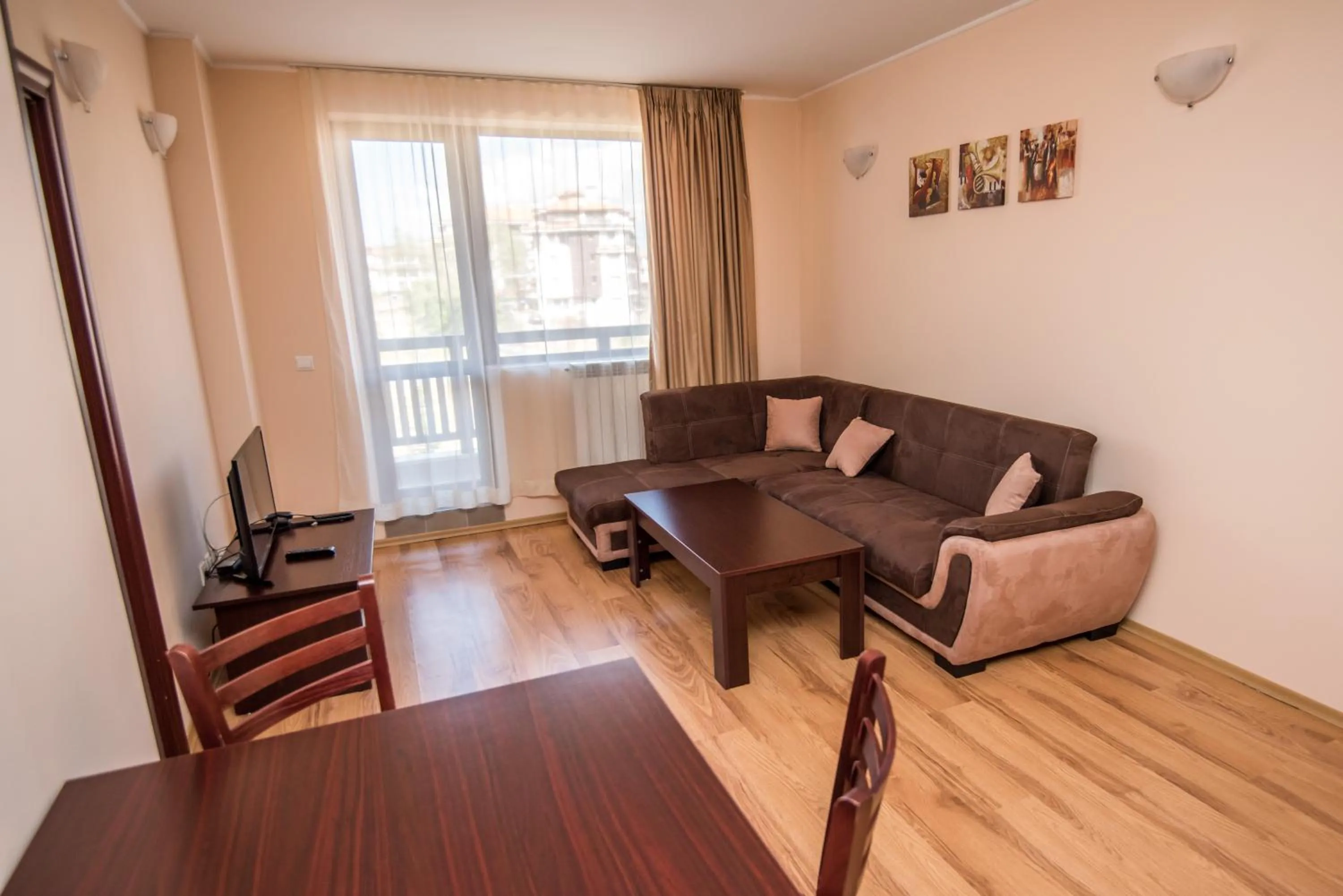 Seating area in Apart Hotel Orbilux