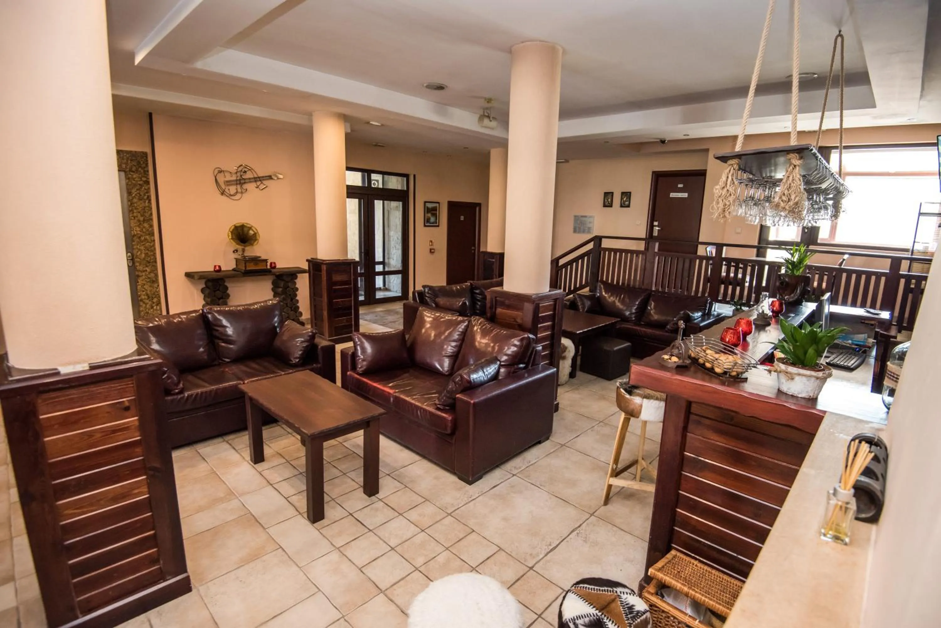 Lounge or bar in Apart Hotel Orbilux