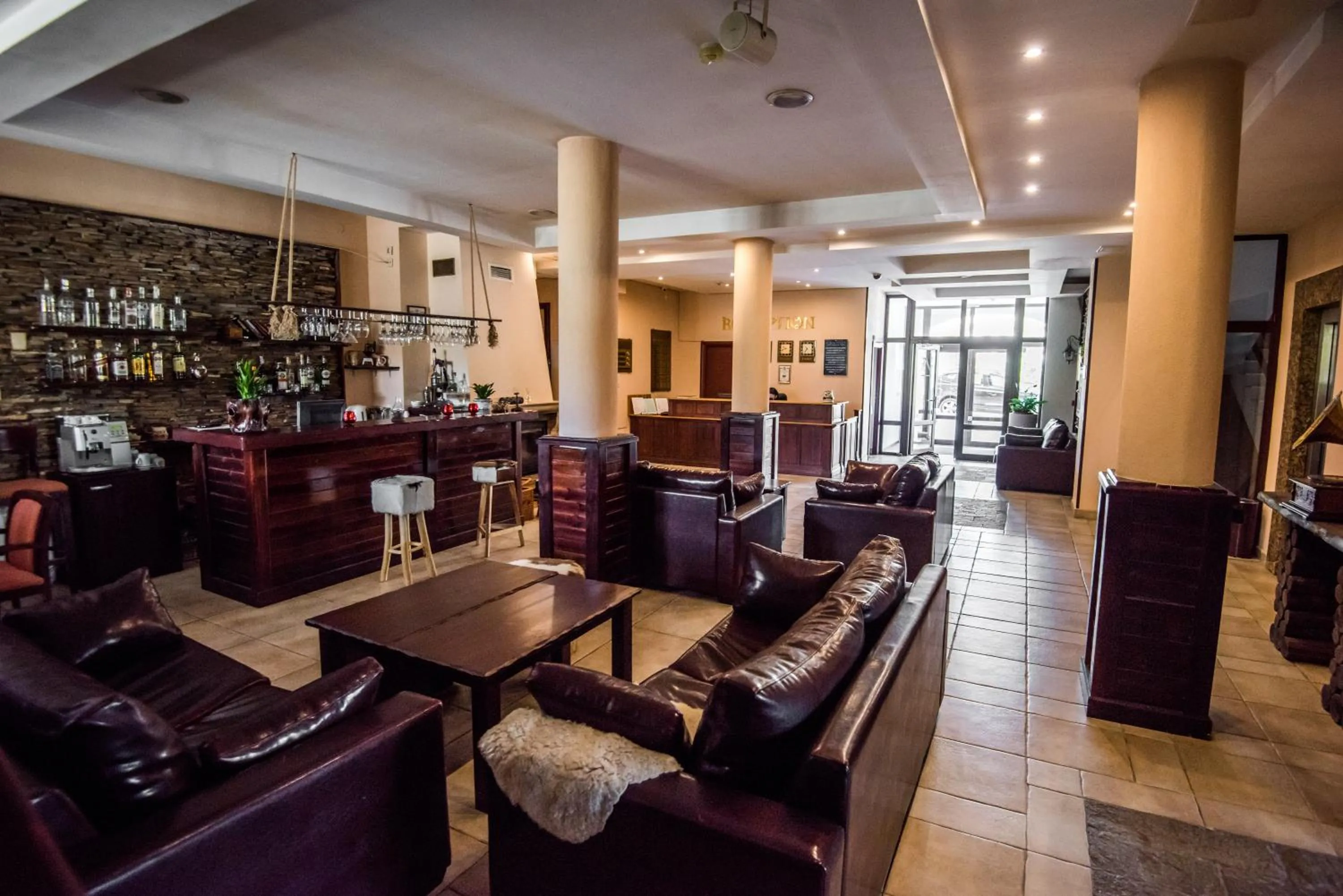 Lounge or bar in Apart Hotel Orbilux