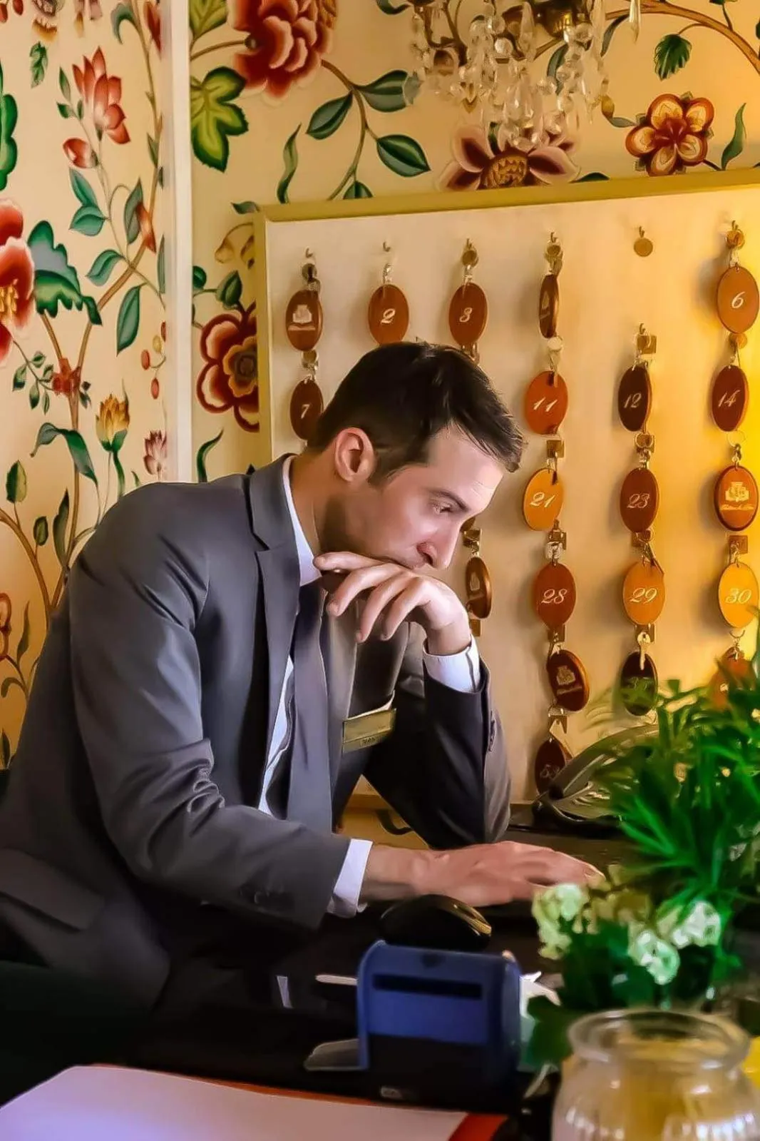 Staff in Chateau De Fere