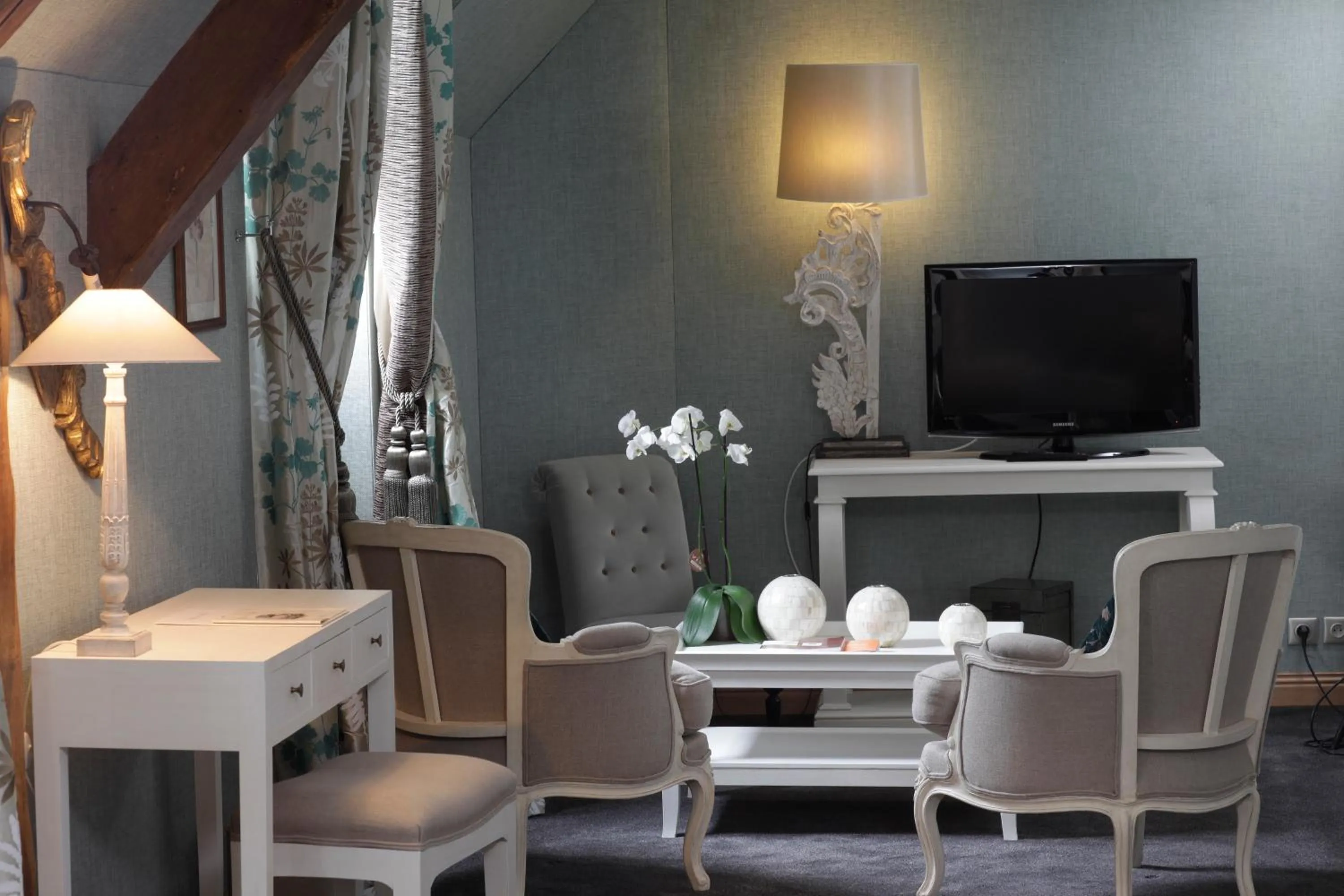 Living room in Chateau De Fere