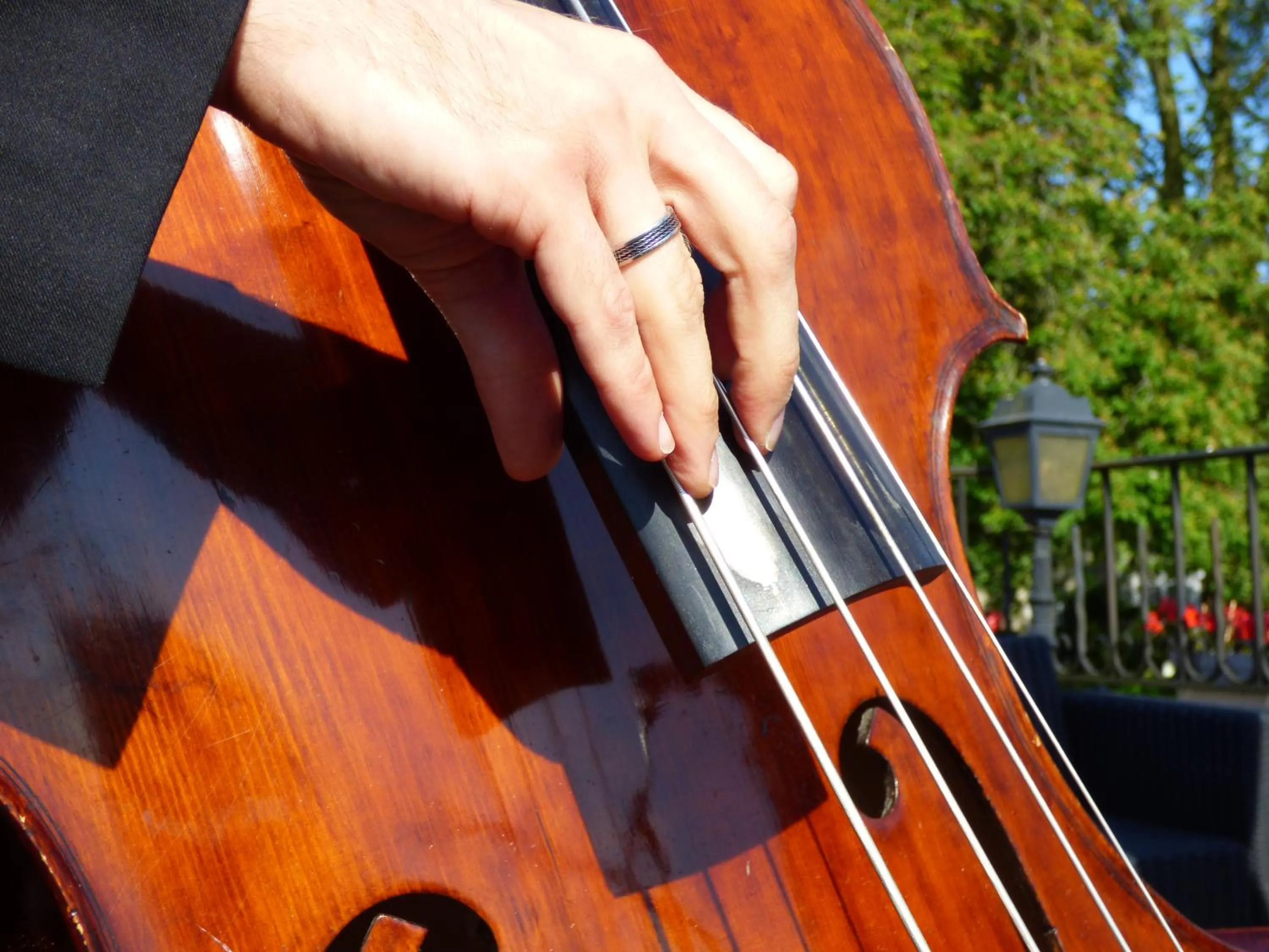 Evening entertainment in Chateau De Fere